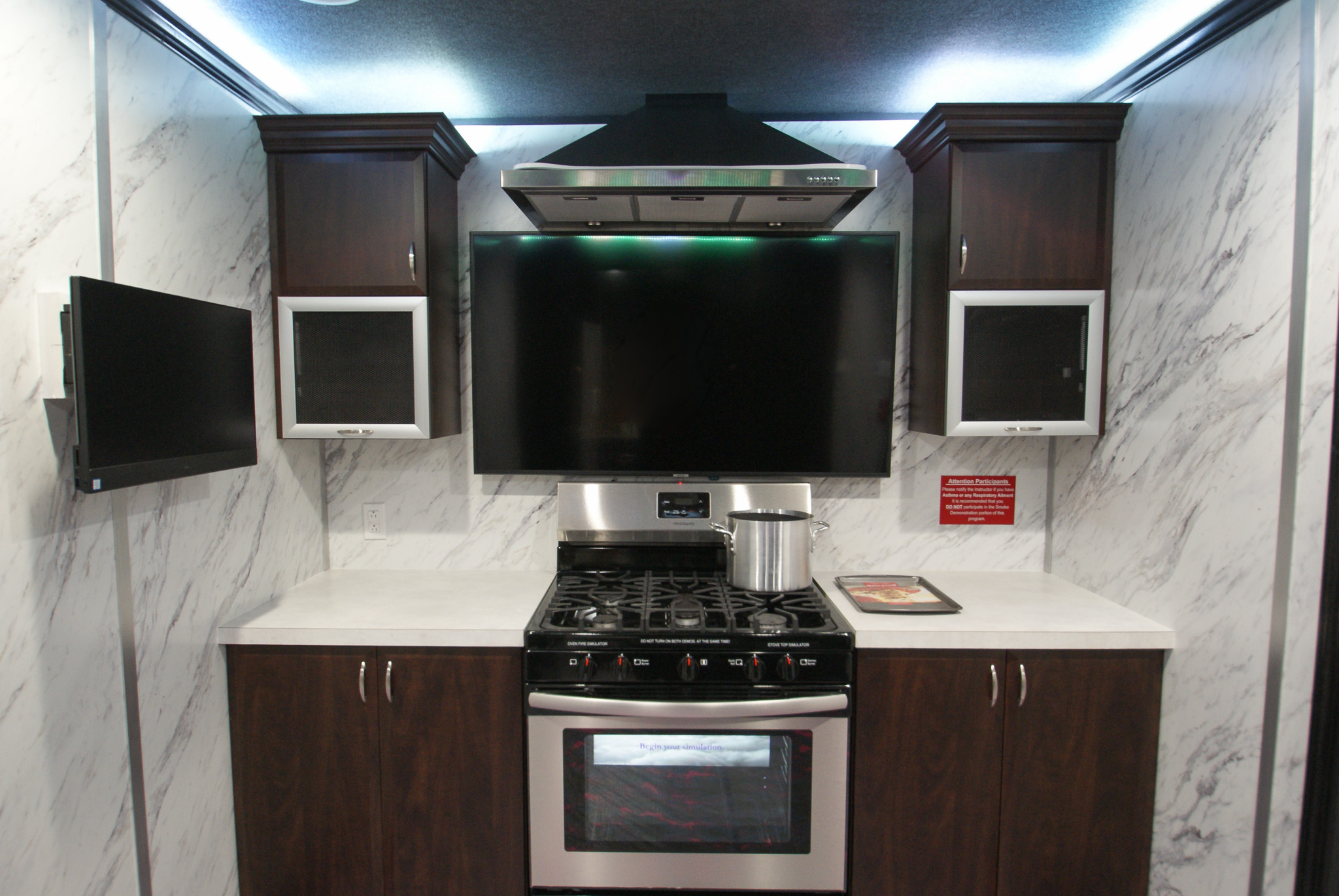 The kitchen stage of the #NextGen FSH made for Travis County, TX.
