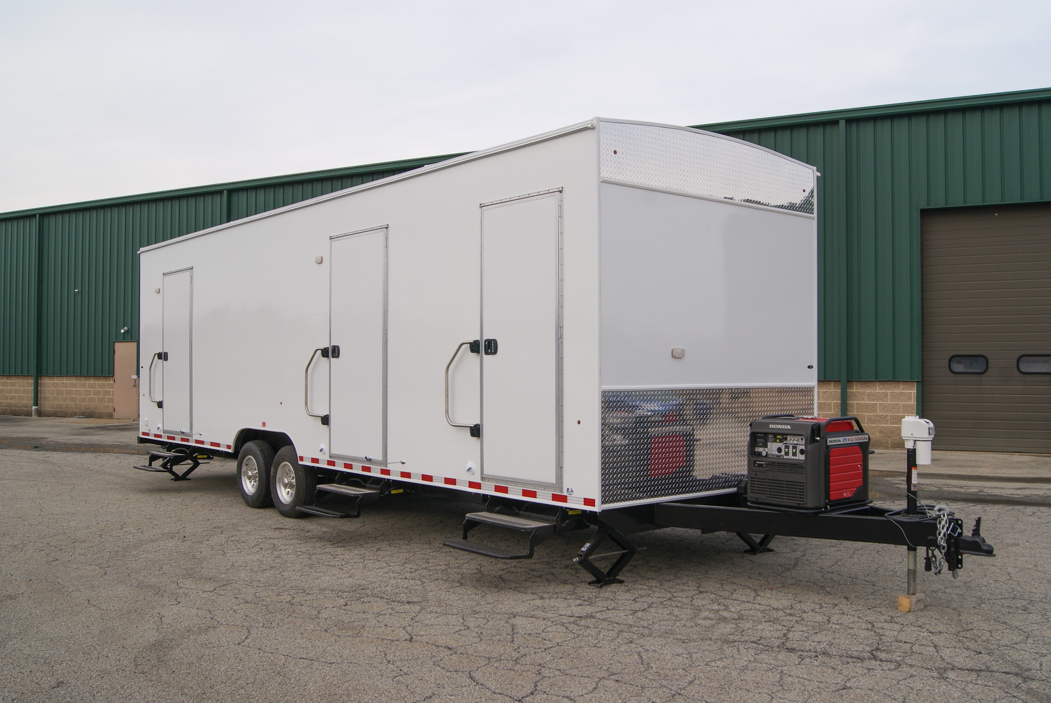 An exterior view of the unit made for Travis County, TX.