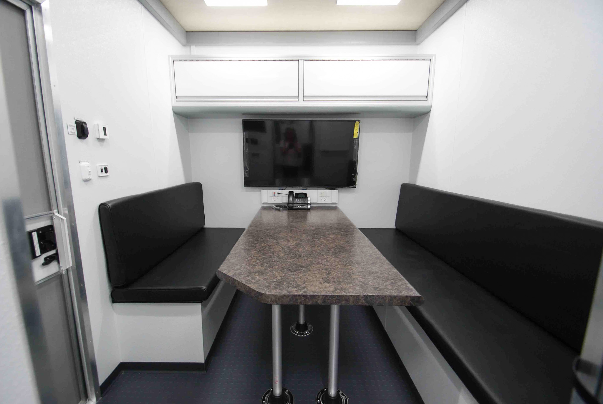 The interior view of the conference room inside the unit for Atlanta, GA.