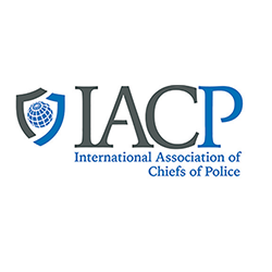 Logo for the International Association of Chiefs of Police.