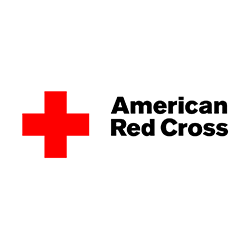 Logo for the American Red Cross.