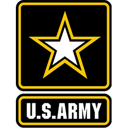 Logo for the United States Army.