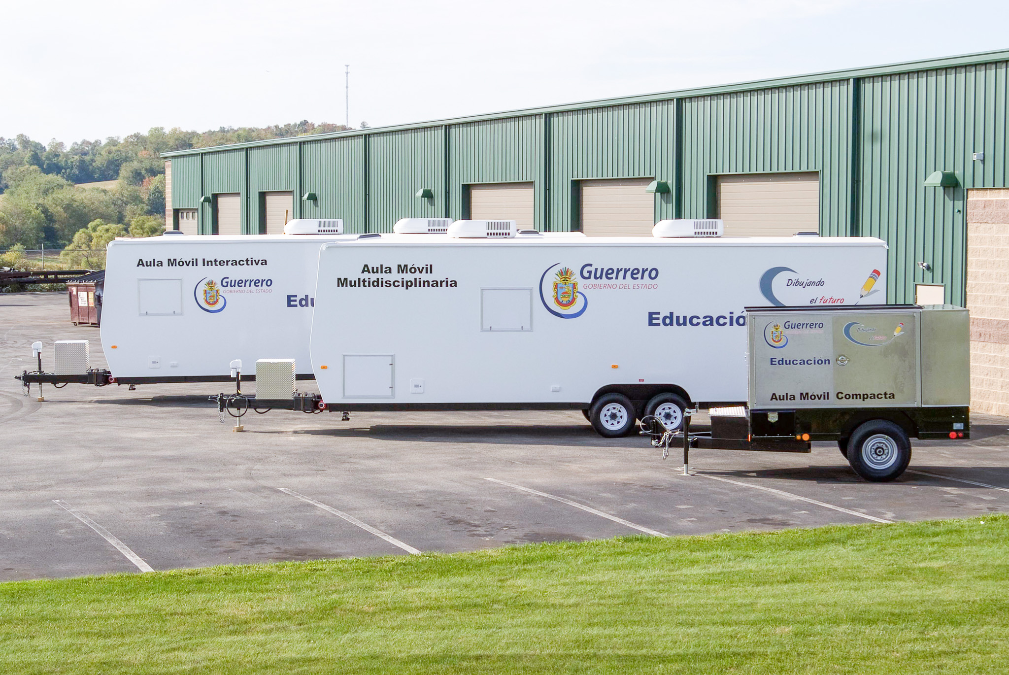 Mobile Classroom 35-2 Bleacher