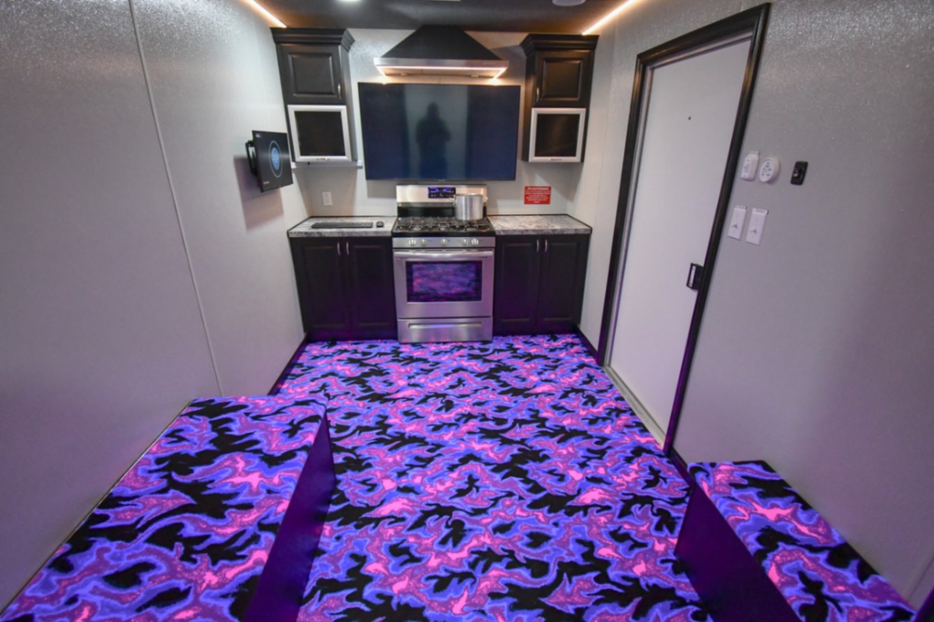 The kitchen stage inside the SCOTTY Safety Theater 35-Classroom made for Hagerstown, MD.