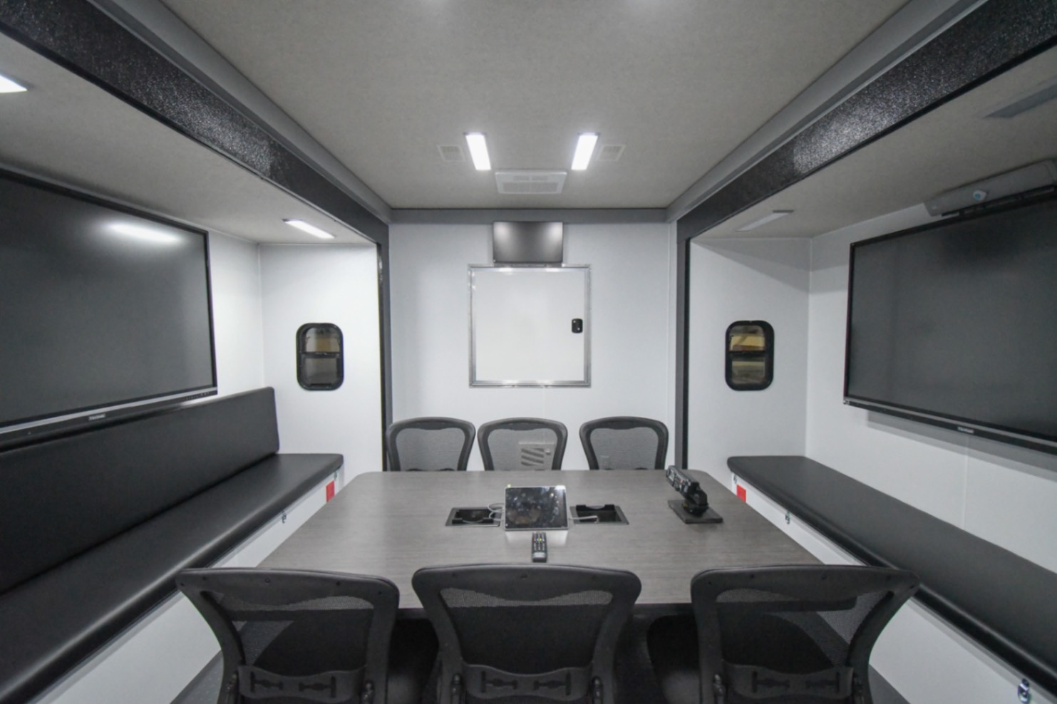 The conference room inside the Command 42-7WS FW 2SO made for Franklin, TN.