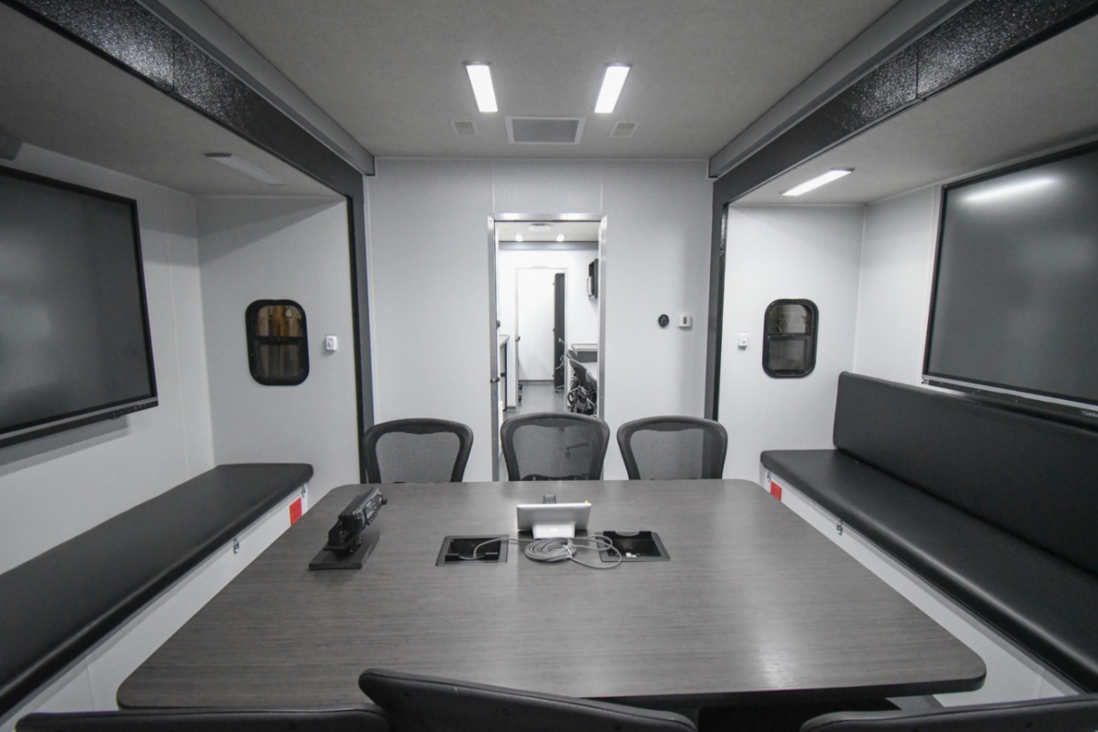 A front-to-back view inside the unit made for Franklin, TN.