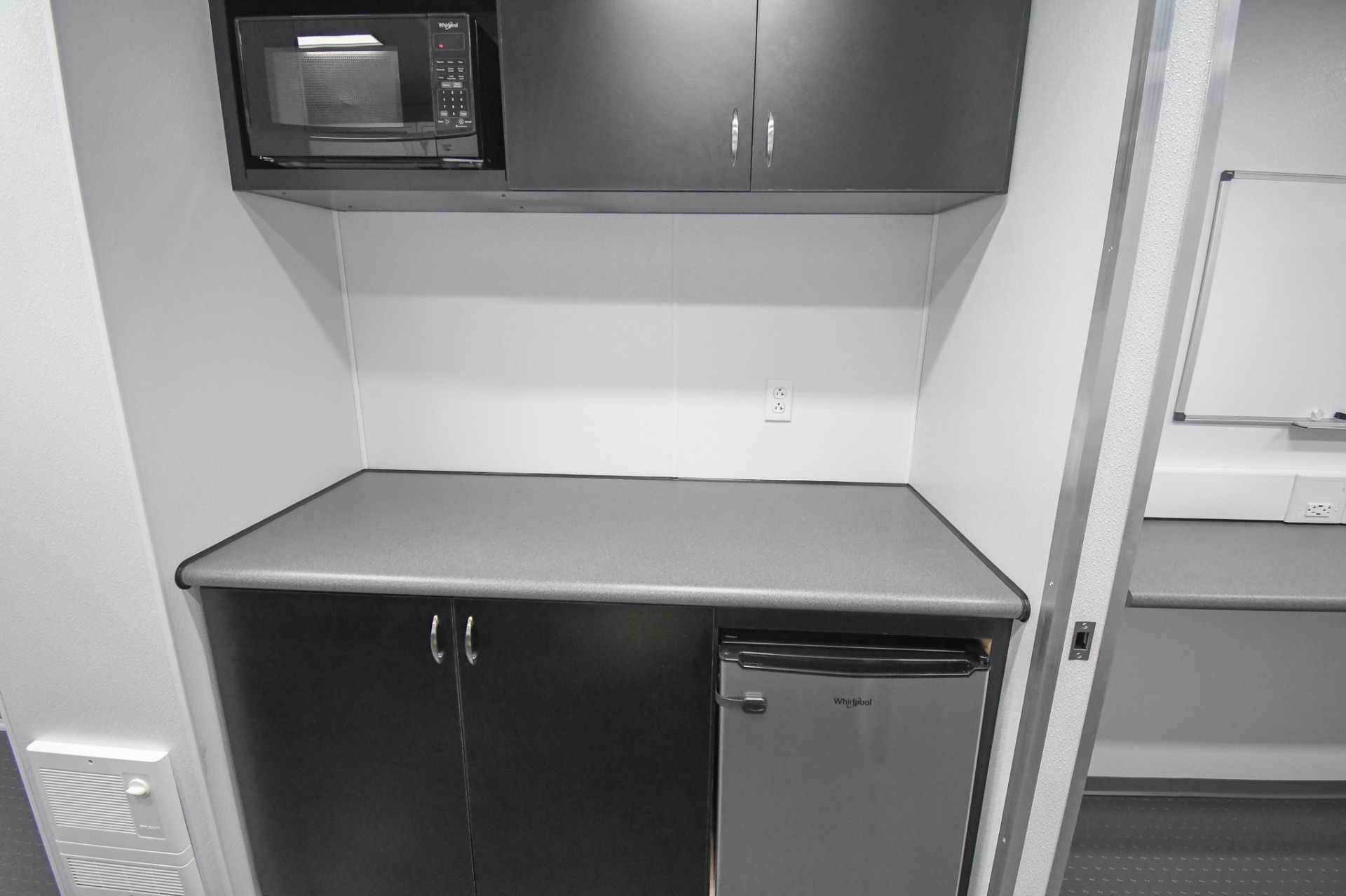 The kitchenette inside the Command 31 Range made for Kykostmovi, AZ.
