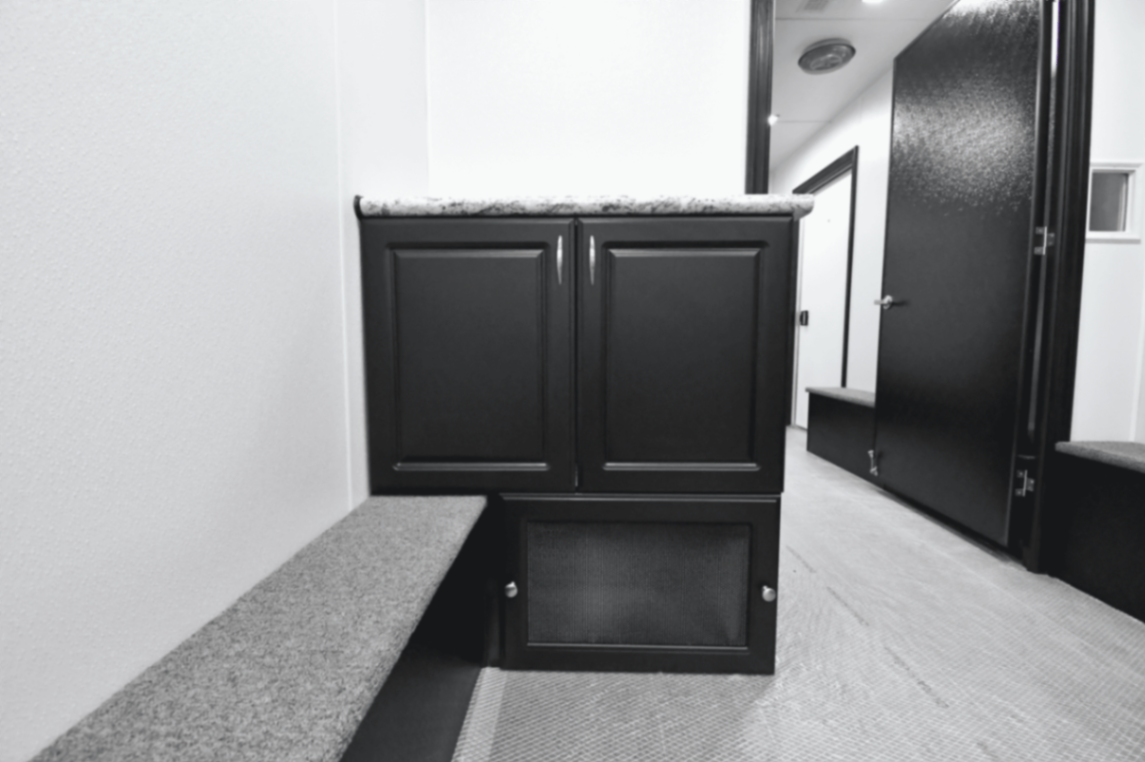 An interior view of the 35Bleacher made for Sandy, UT.