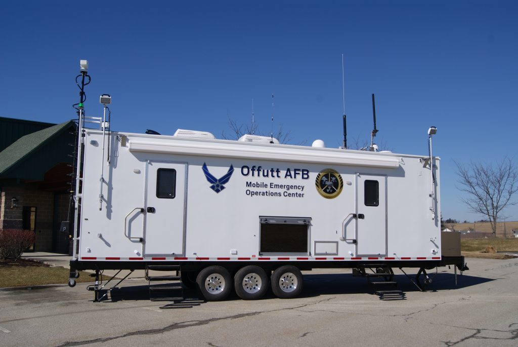 New Mobile Emergency Operations Center for Offutt AFB