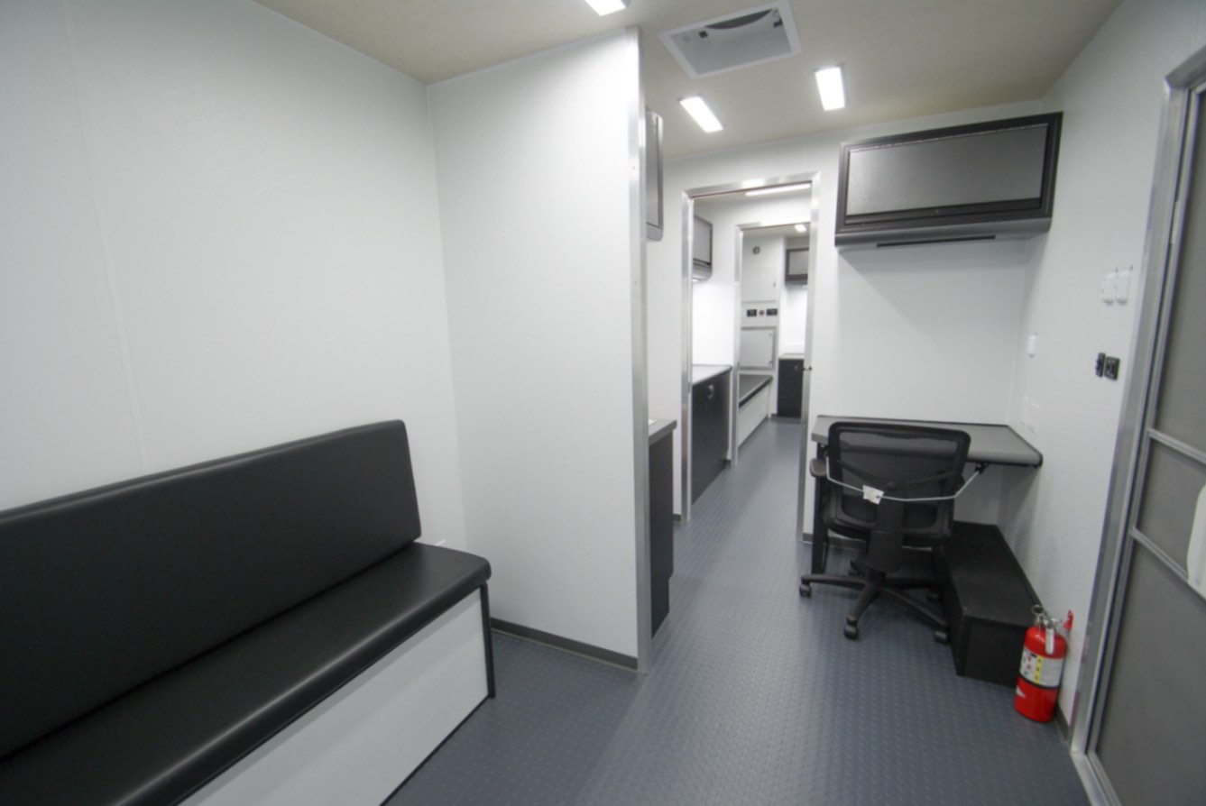 An interior view of the unit made for Ventress, LA.