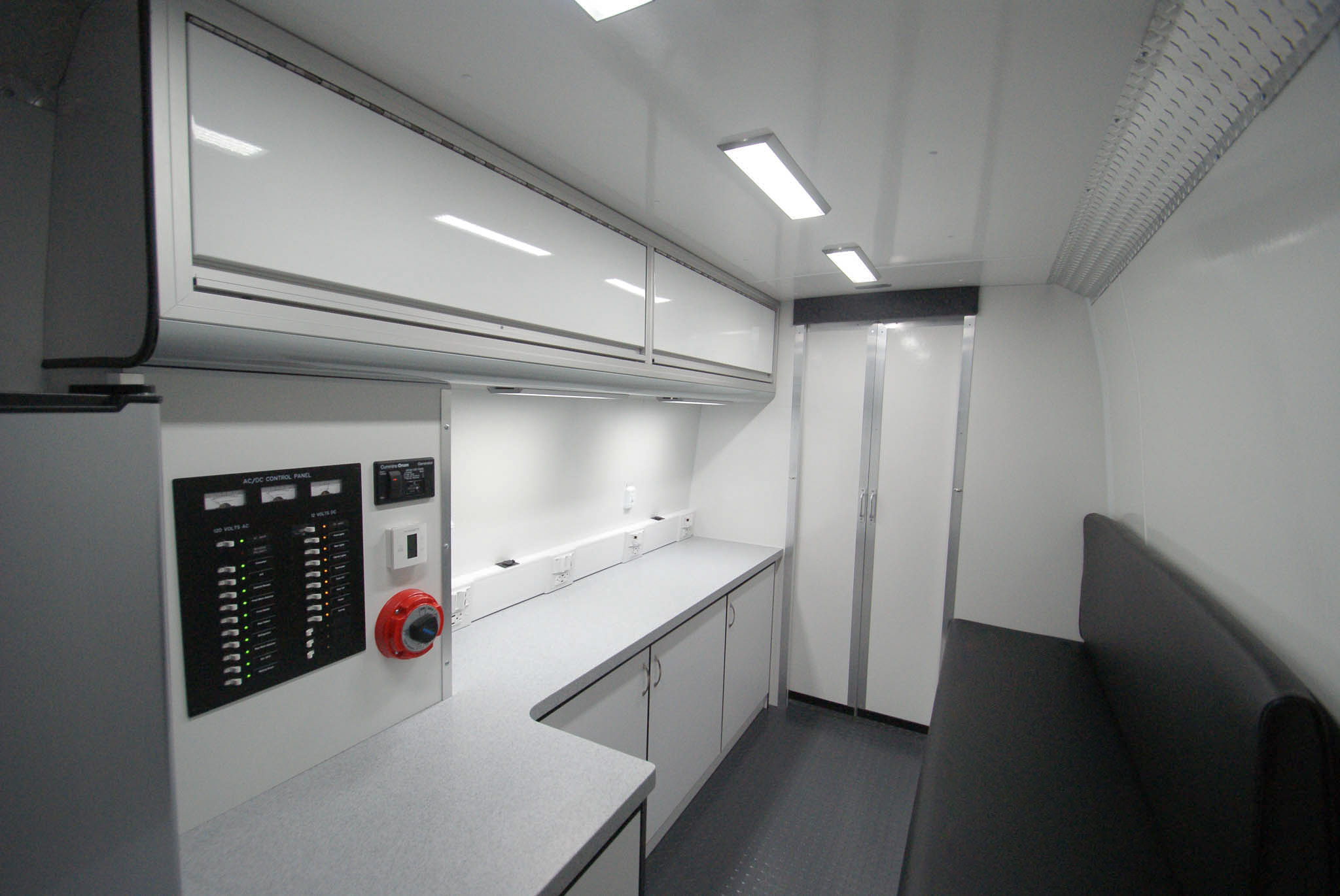 A view of the exam room inside the unit for Camp Hill, PA.