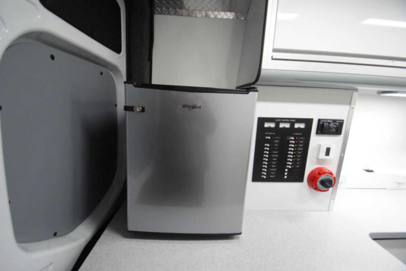 An interior view of the unit made for Camp Hill, PA.