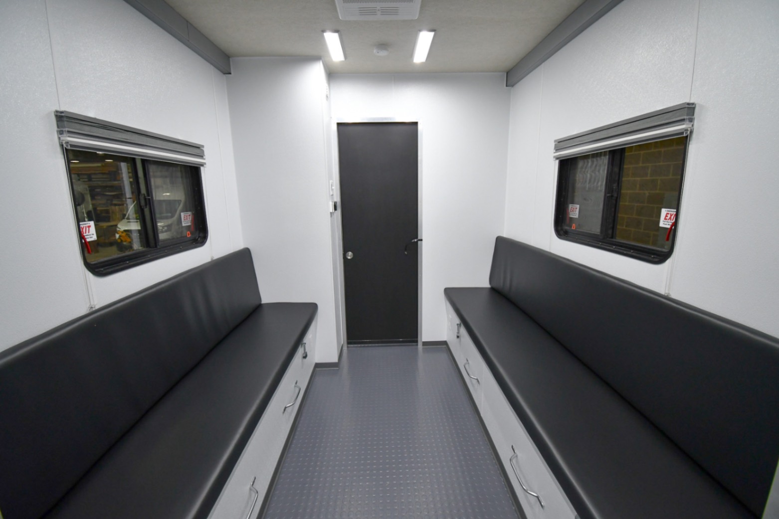 An interior view of the unit made for New Orleans, LA.