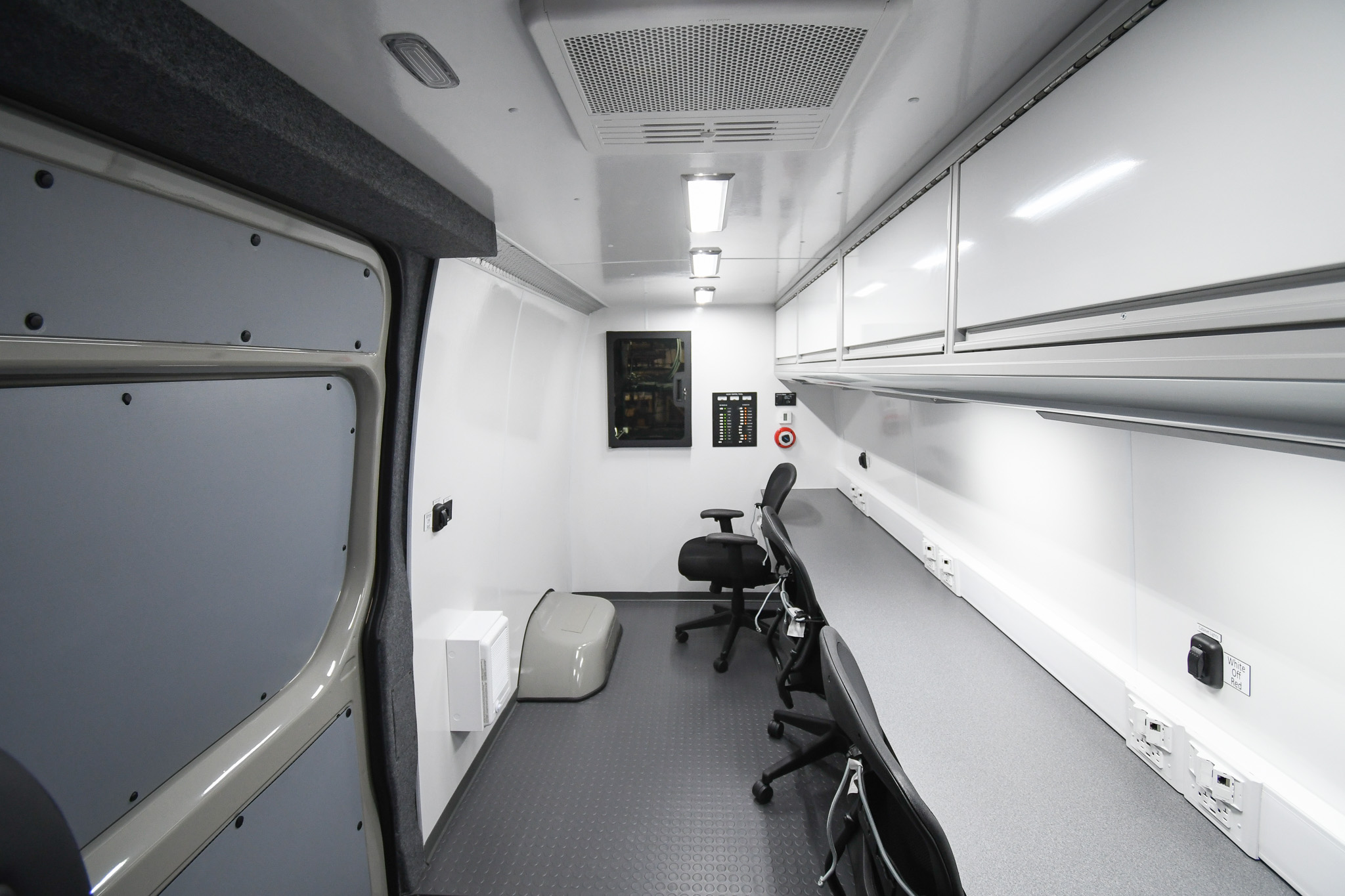 A front-to-back view inside the unit for West Chester, OH.