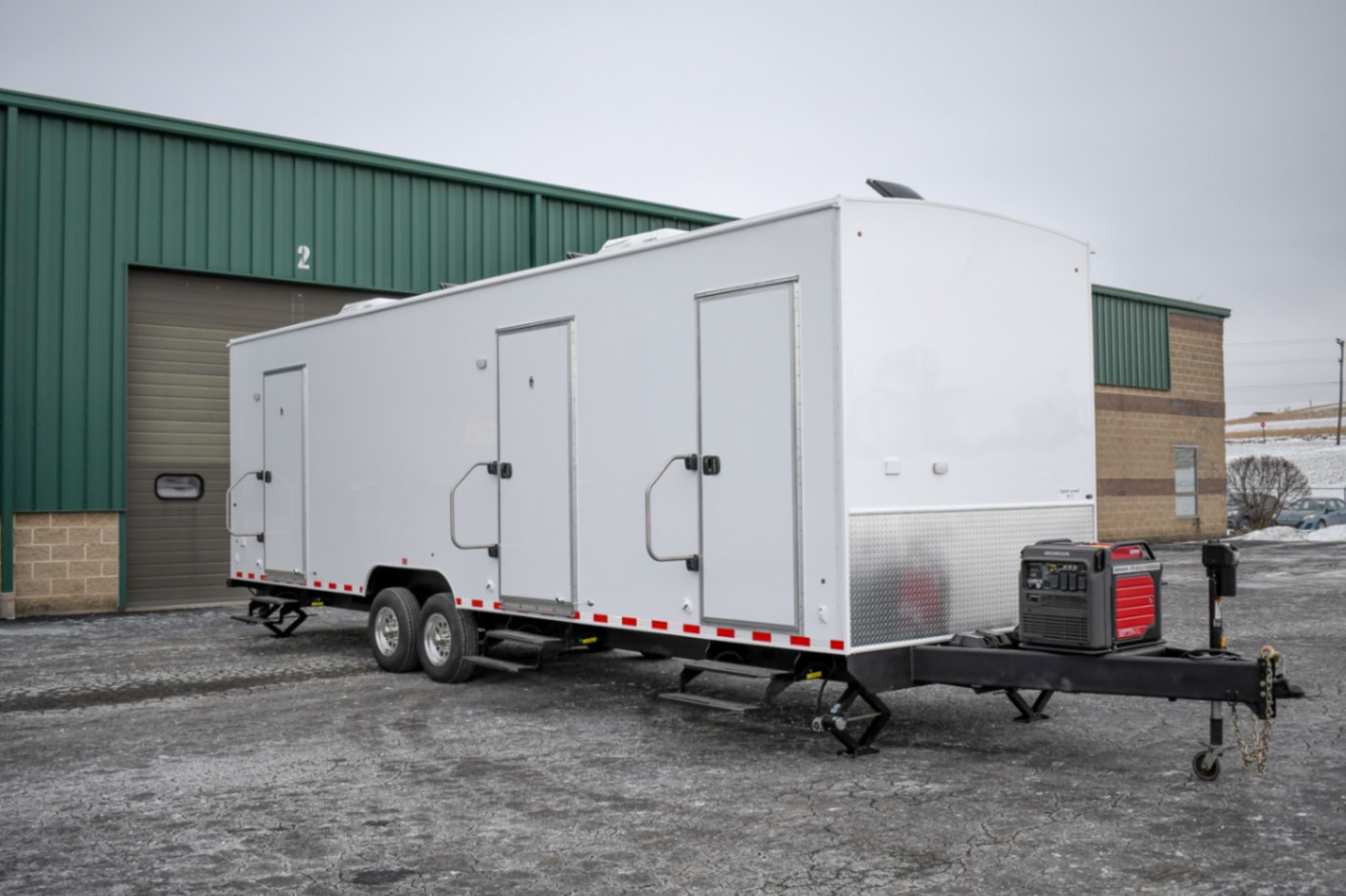 An exterior view of the SCOTTY Safety Theater 35-Bedroom made for Merrillville, IN.