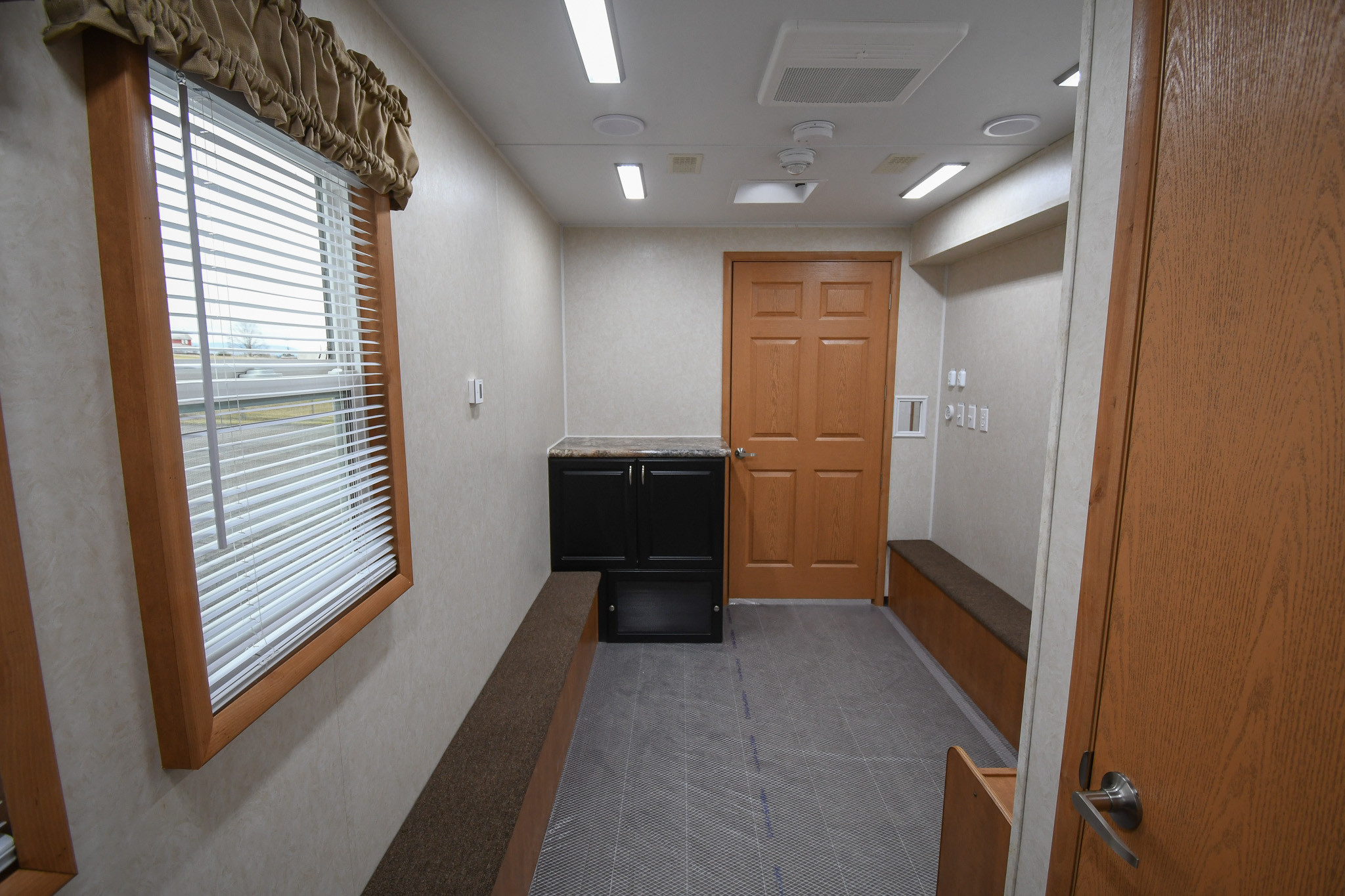 A back-to-front view inside the unit for Sandy, UT.