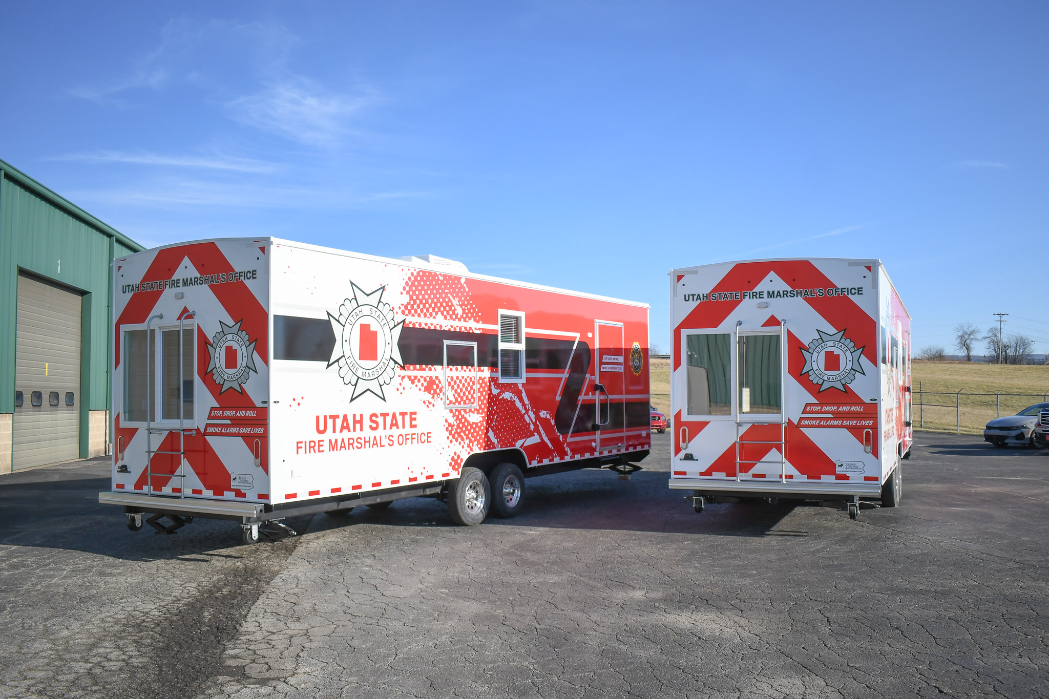 An exterior view of the units for Sandy, UT.