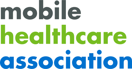 The text logo for the Mobile Healthcare Association.