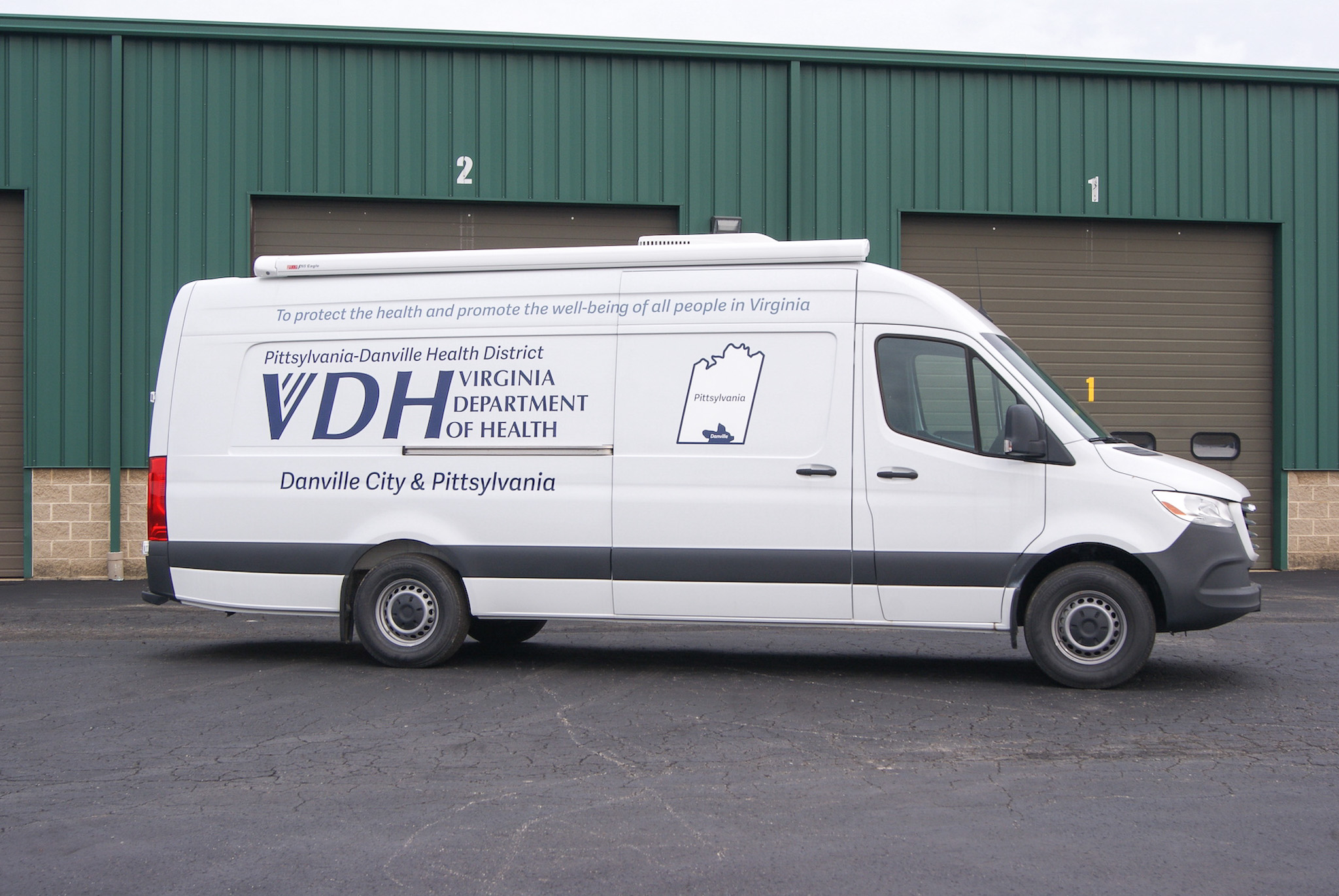 Mobile Medical Exam Sprinter Van – Virginia Department of Health