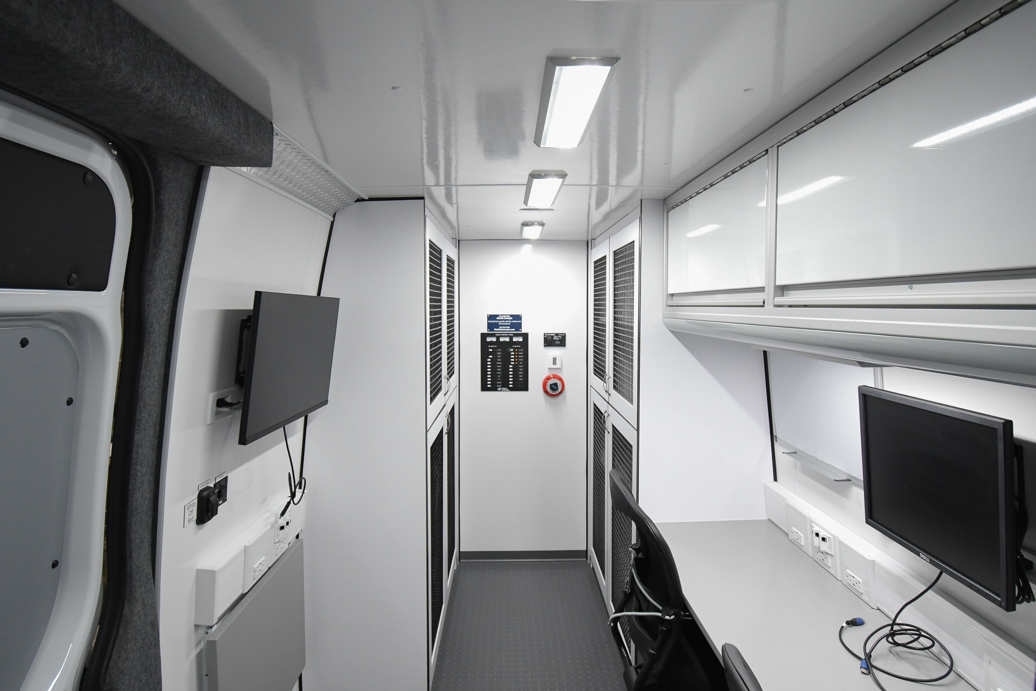 A front-to-back view inside the unit for Johnstown, PA.