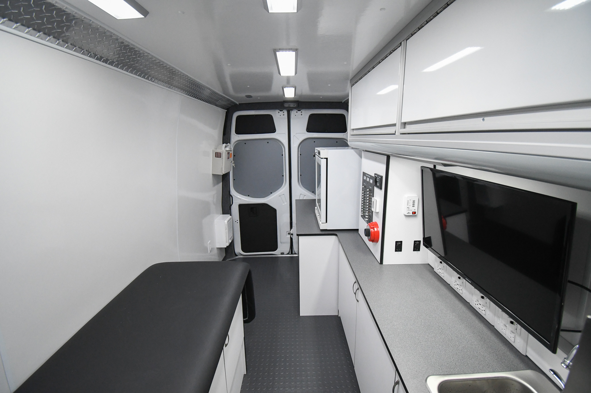 A front-to-back view inside the units for Greenville, SC.