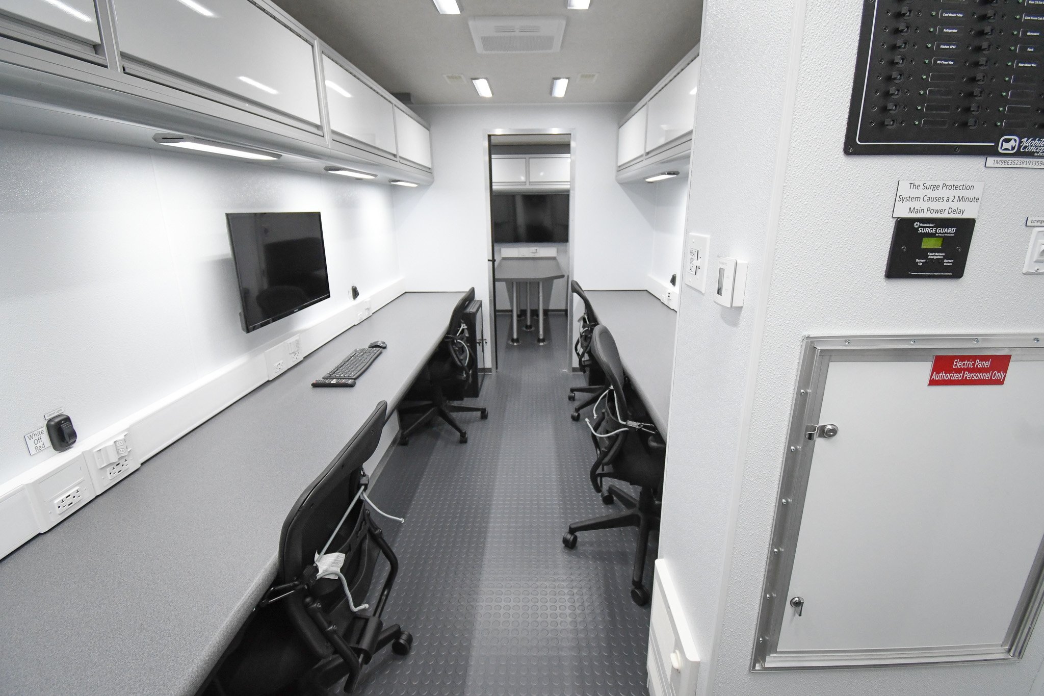 A front-to-back view inside the unit for Richland County, MT.