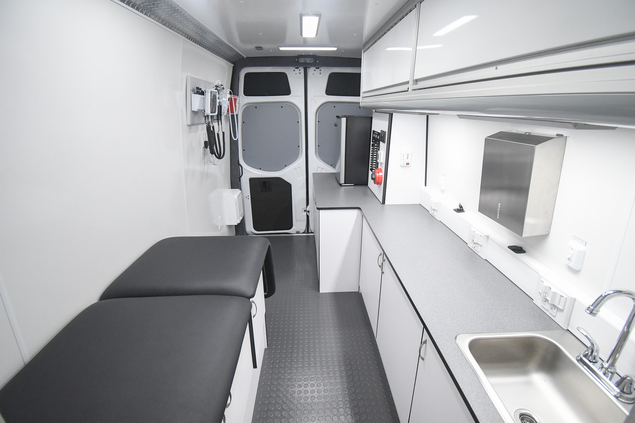 A front-to-back view inside the 2024 MHCA show unit.