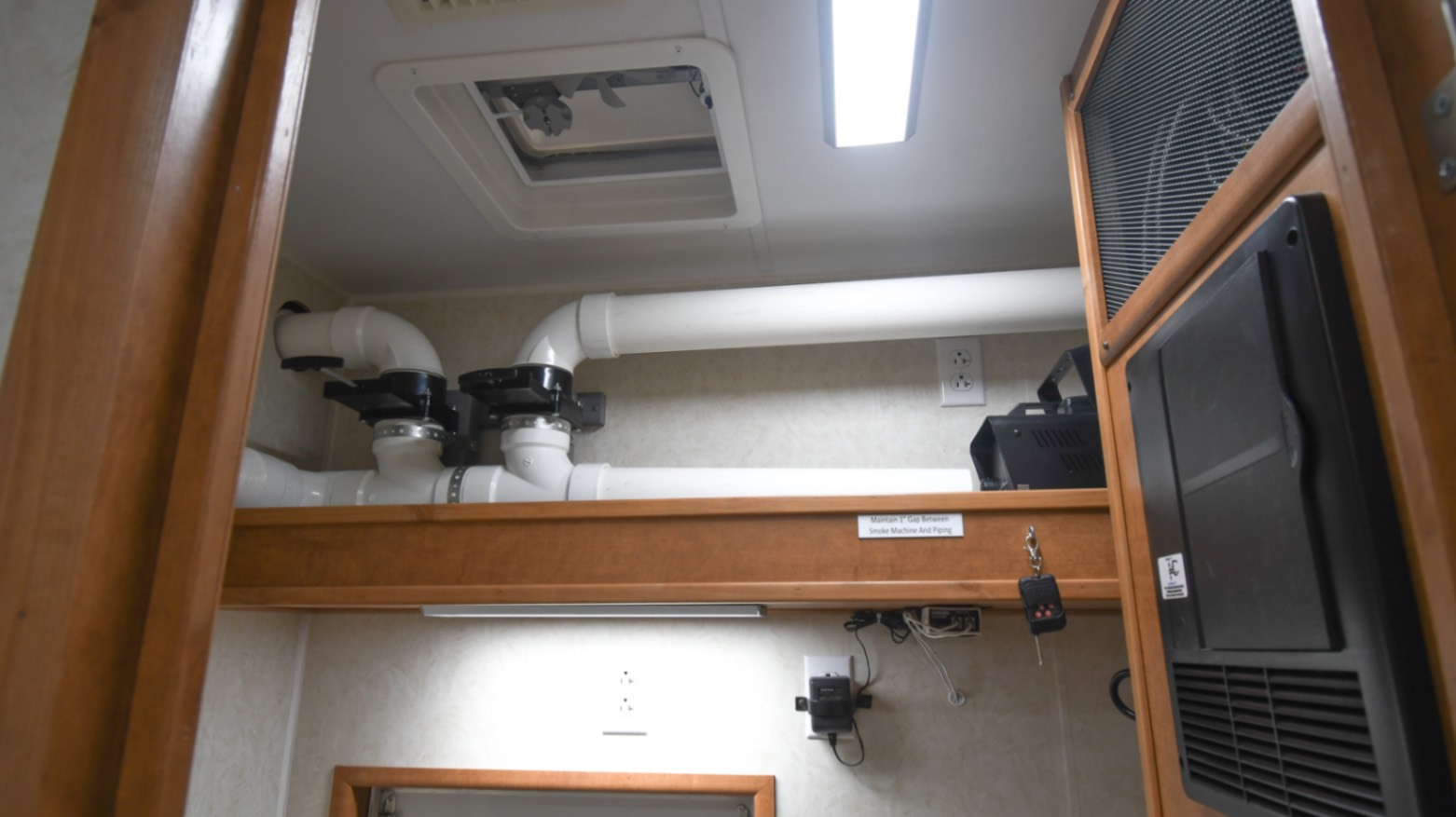 An interior view of the unit made for Innisfil, ON.