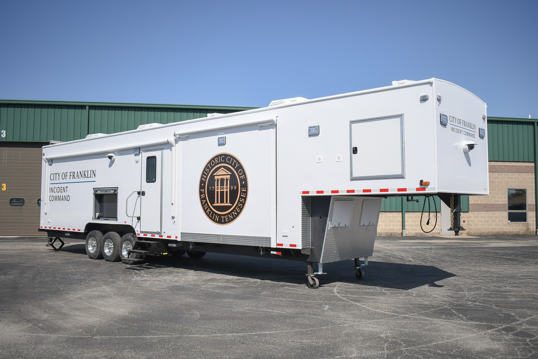 An exterior view of the unit for Franklin, TN.