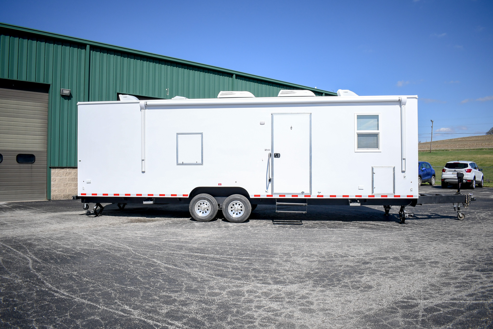 A side view of the unit for Lancaster, OH.