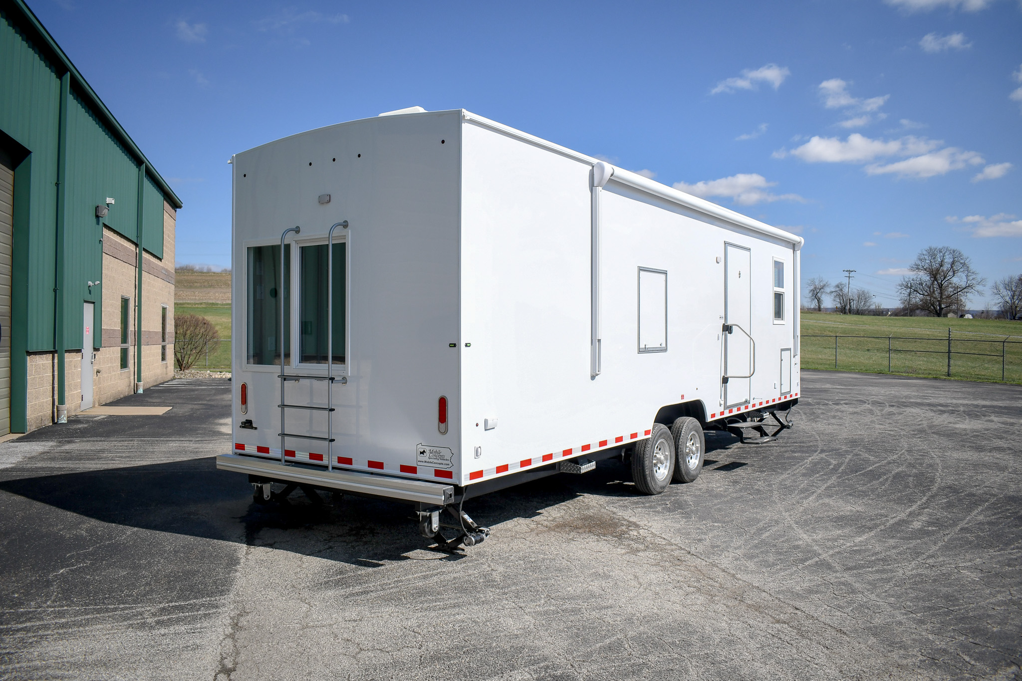 An exterior view of the unit for Lancaster, OH.