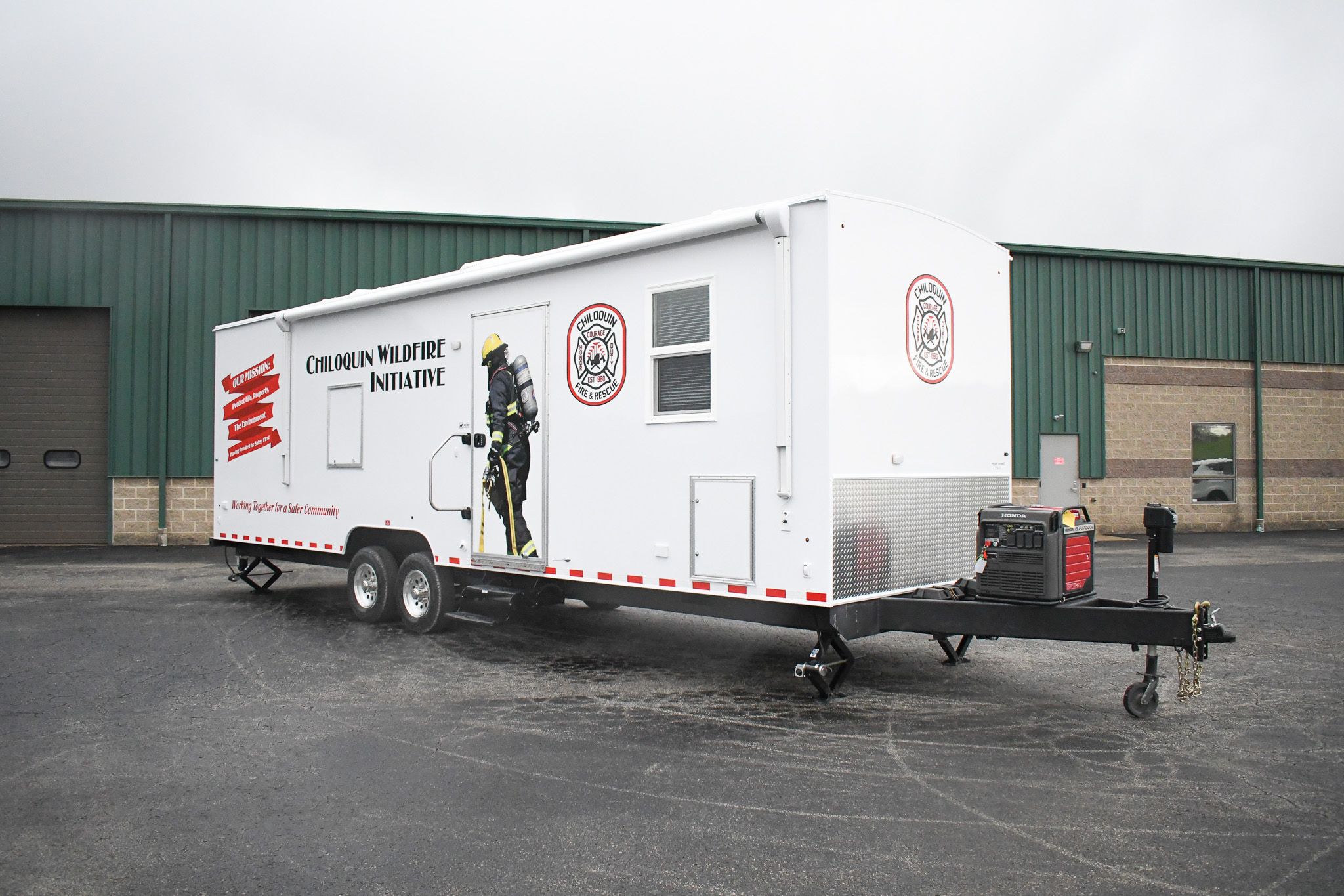 An exterior view of the unit for Chiloquin, OR.