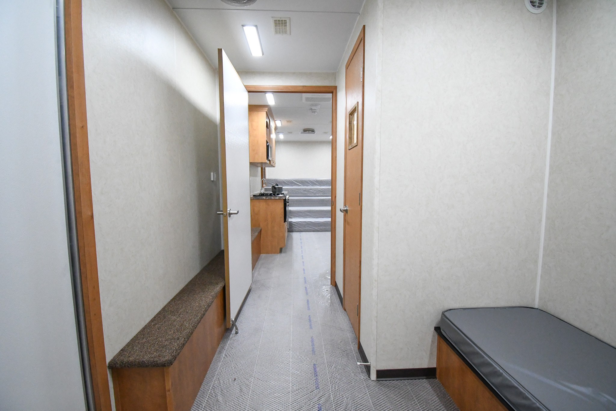 A back-to-front interior view of the unit for Chiloquin, OR.