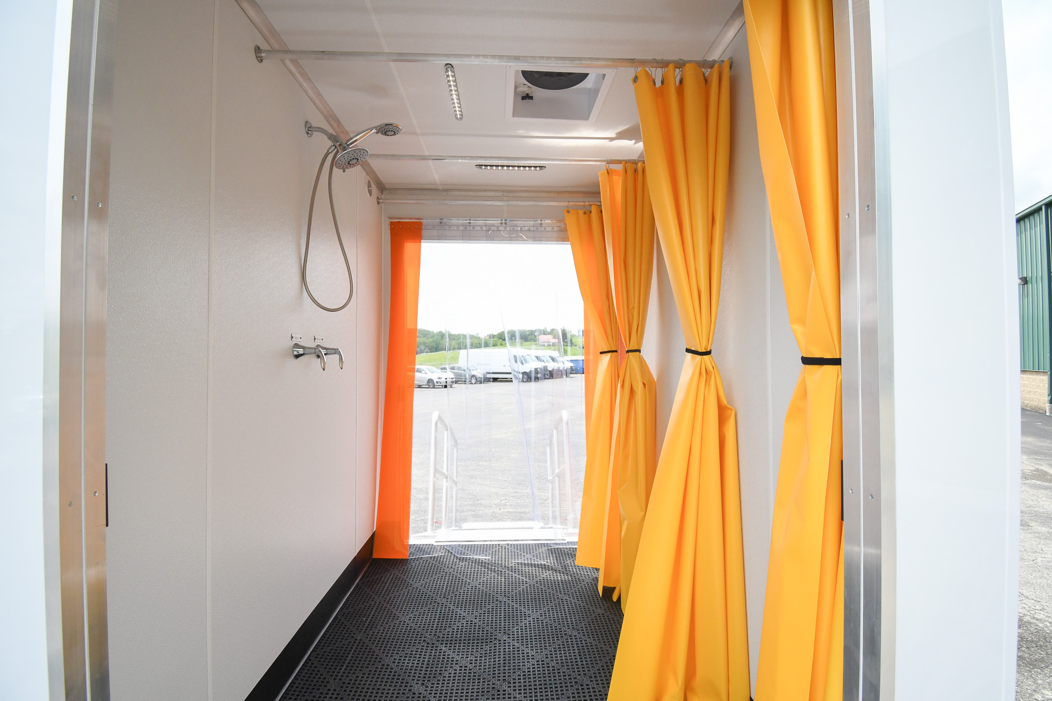 The third lane inside the unit for the Peterson AFB in CO.