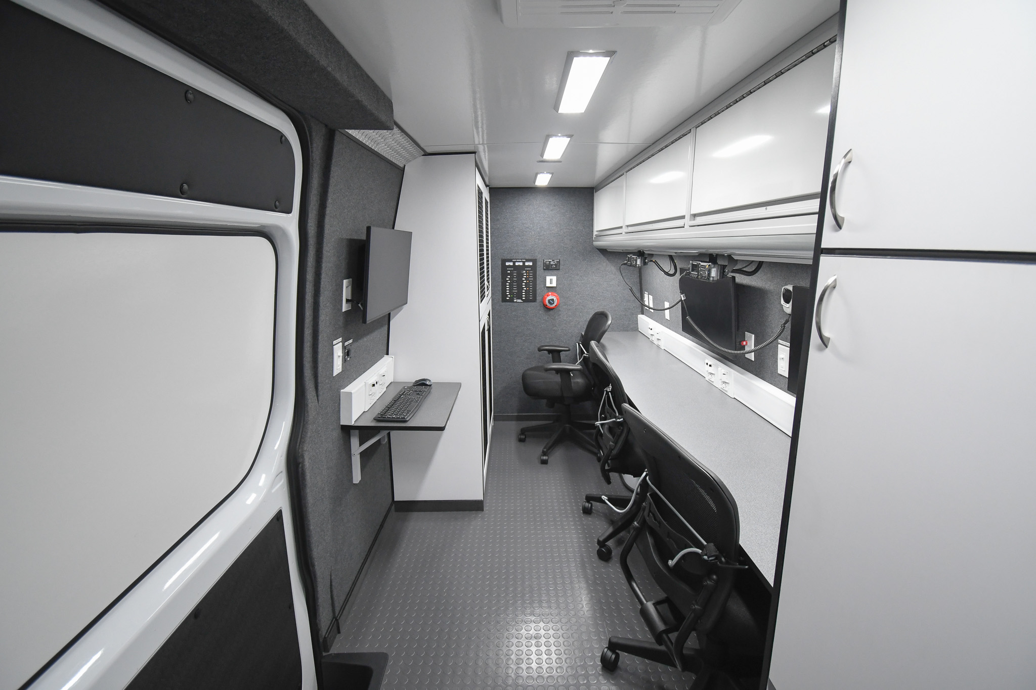 A front-to-back view inside the unit for Jackson, MS.