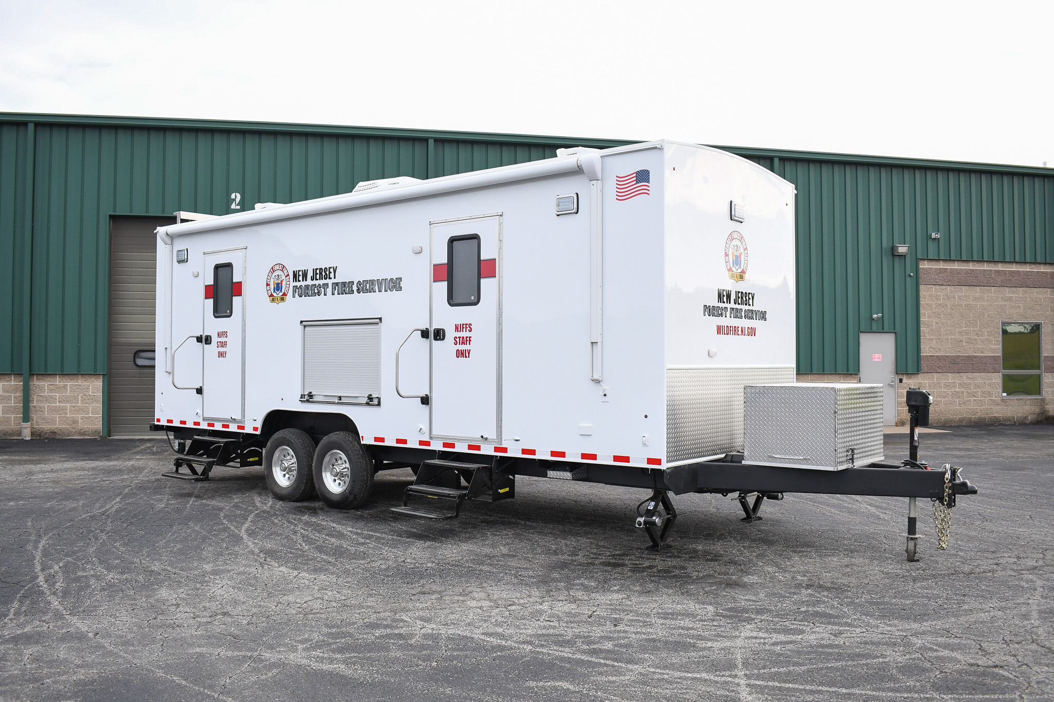 An exterior view of the unit for Trenton, NJ.