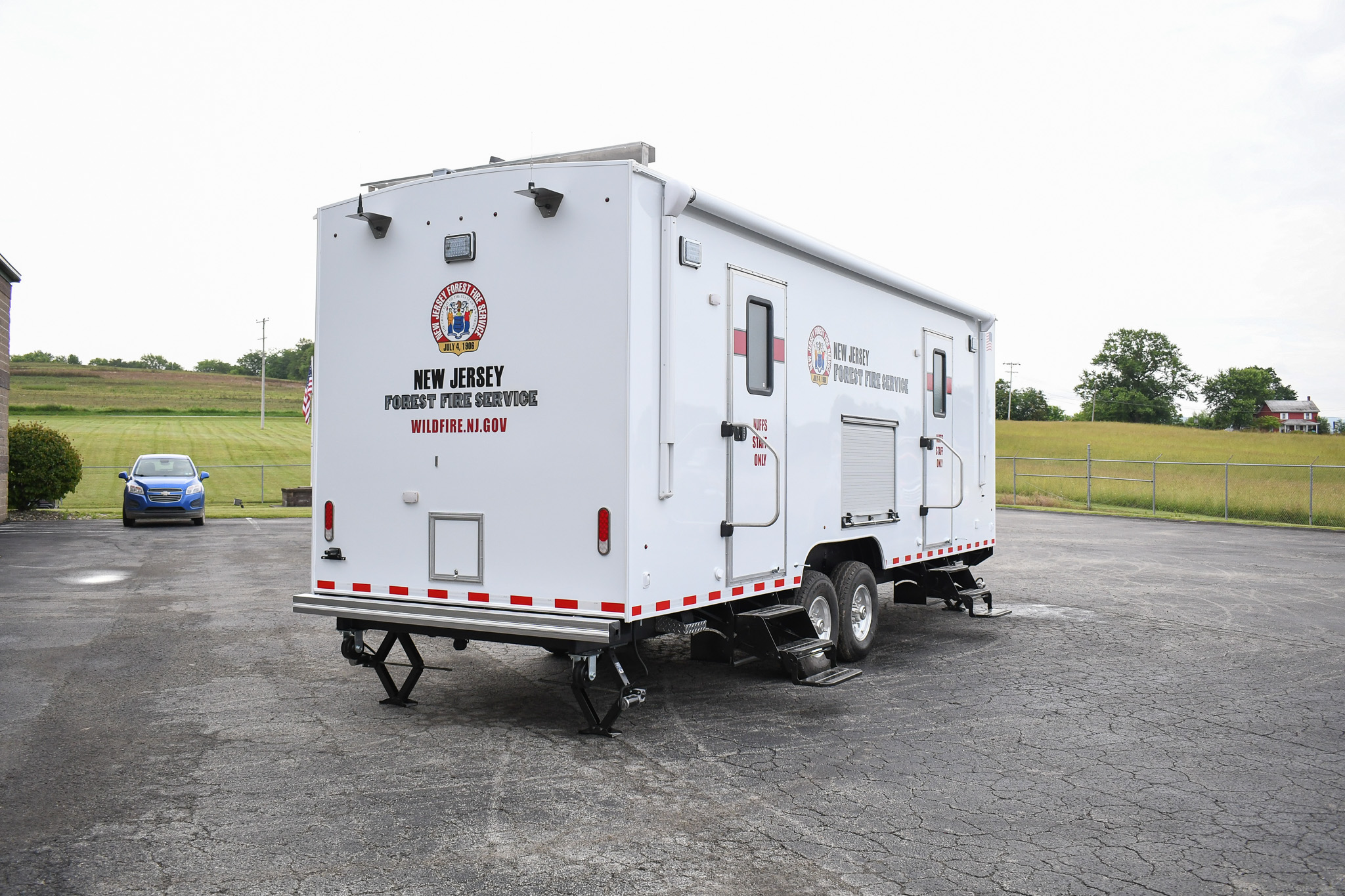 An exterior view of the unit for Trenton, NJ.