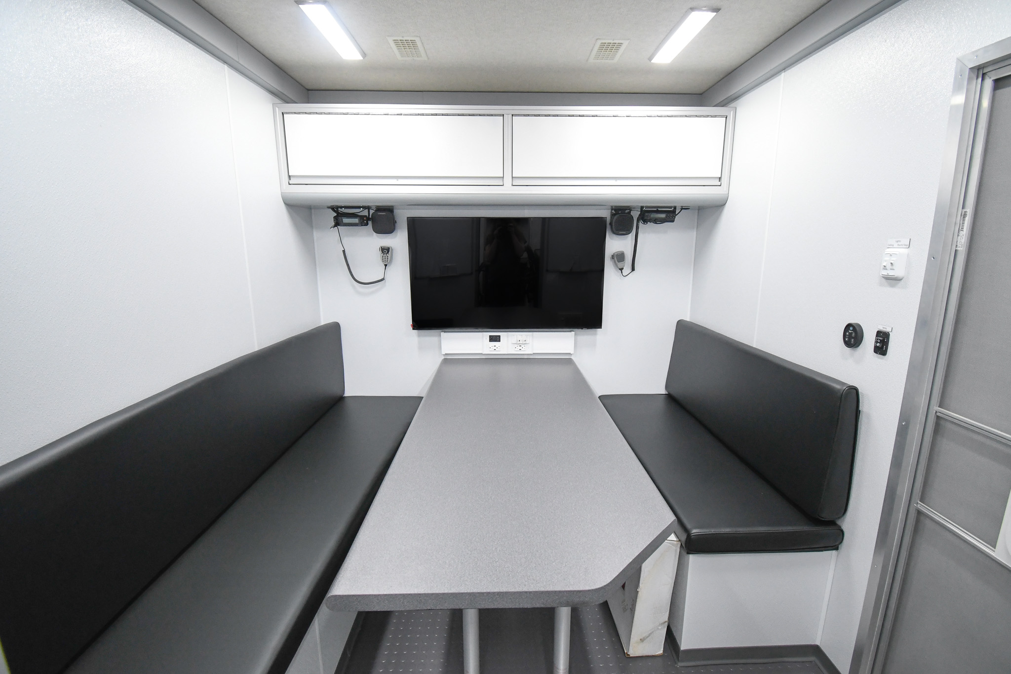 The conference room inside the unit for Trenton, NJ.