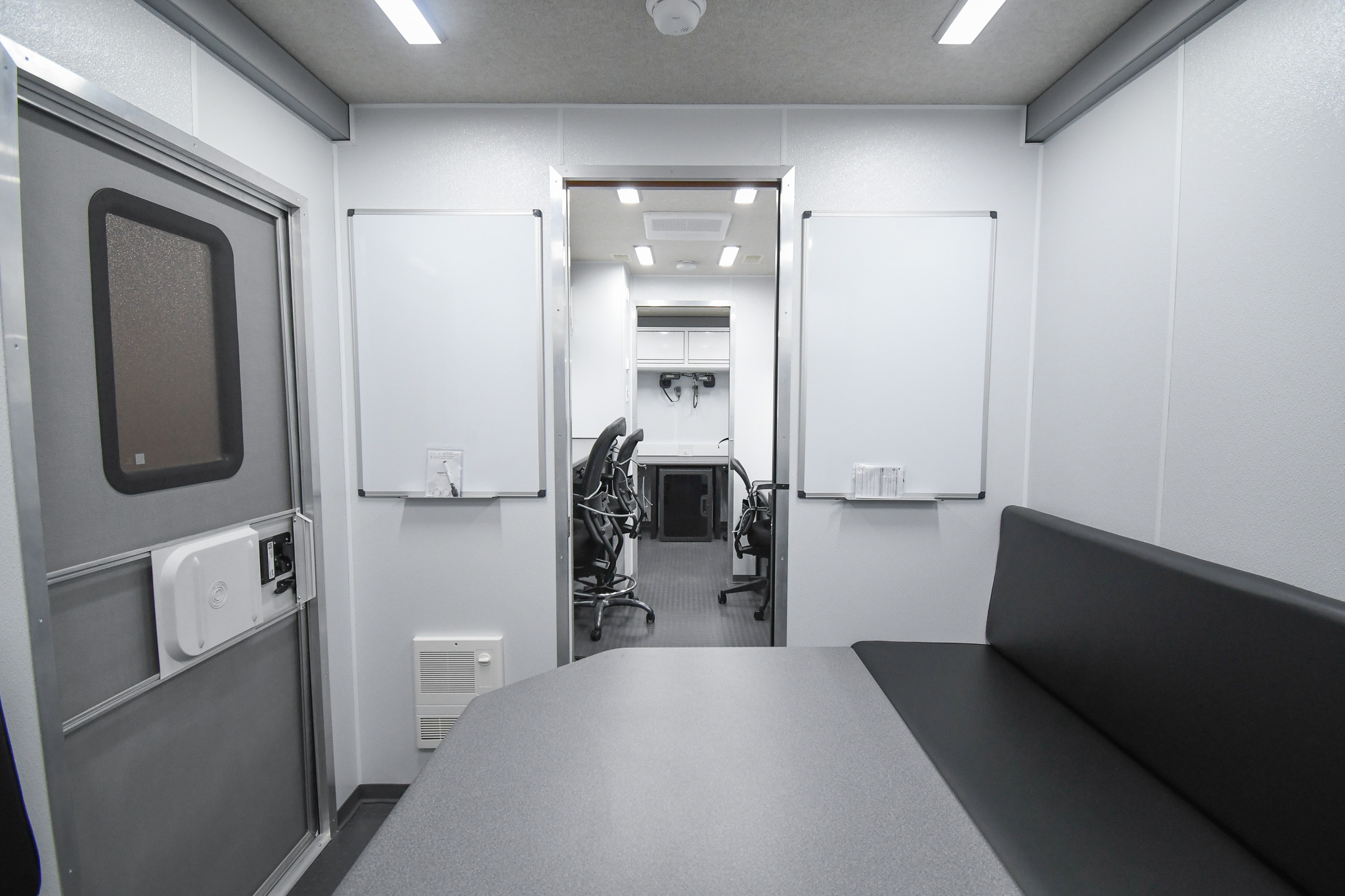 A front-to-back view inside the unit for Trenton, NJ.
