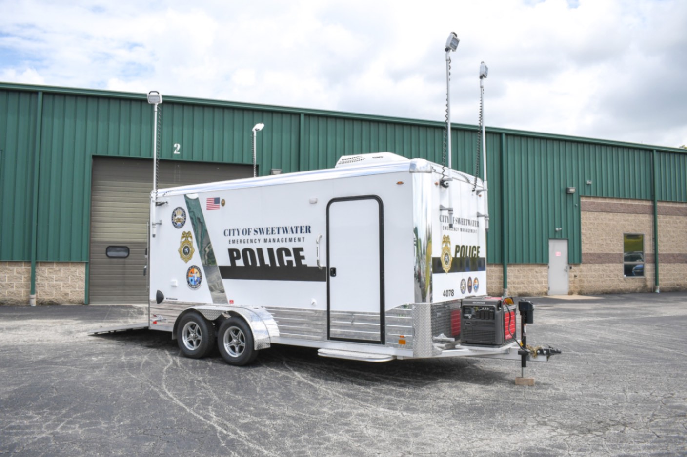 Command 20 Cargo Support Trailer