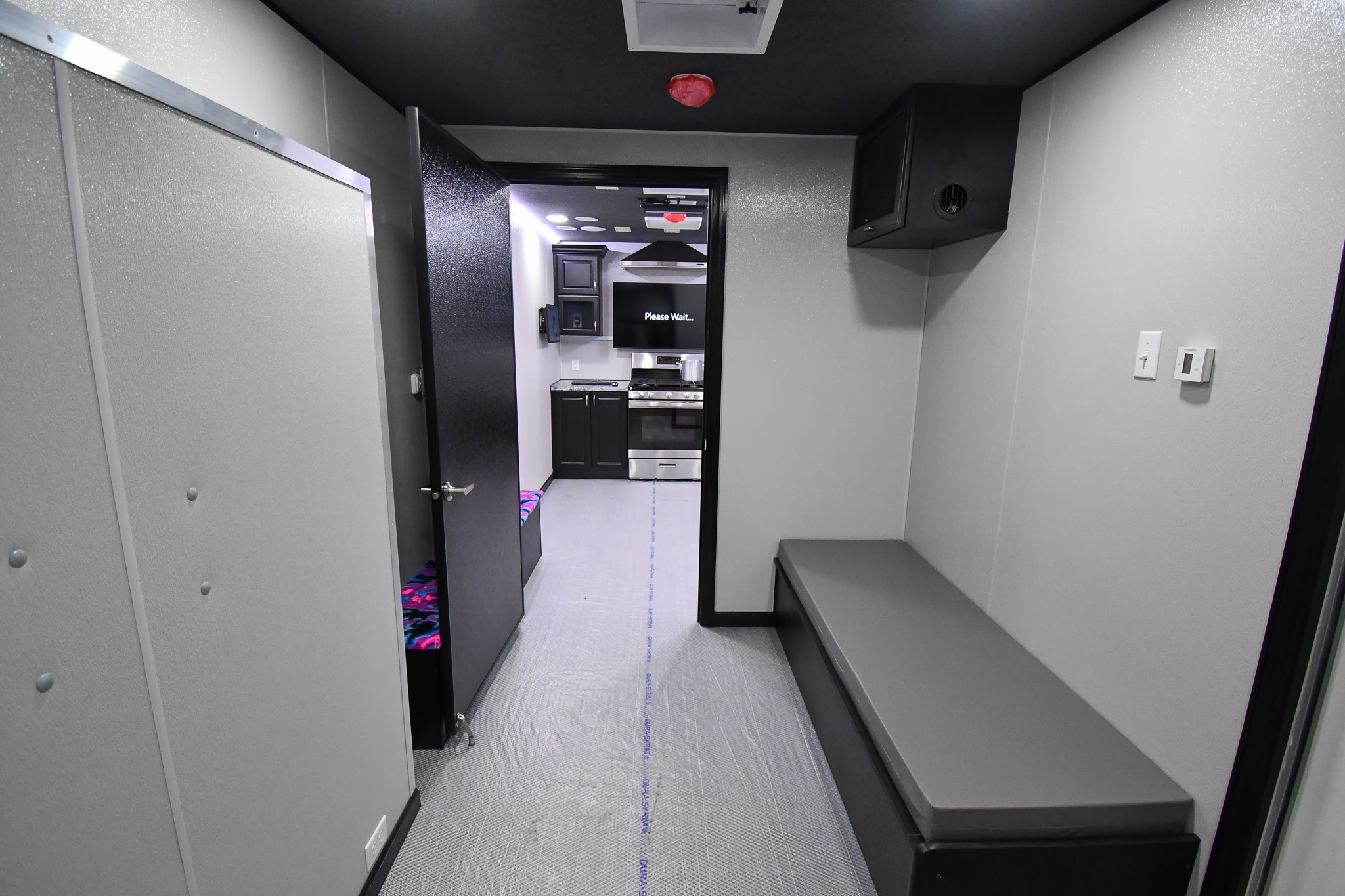 A back-to-front view inside the unit for DeKalb County, GA.