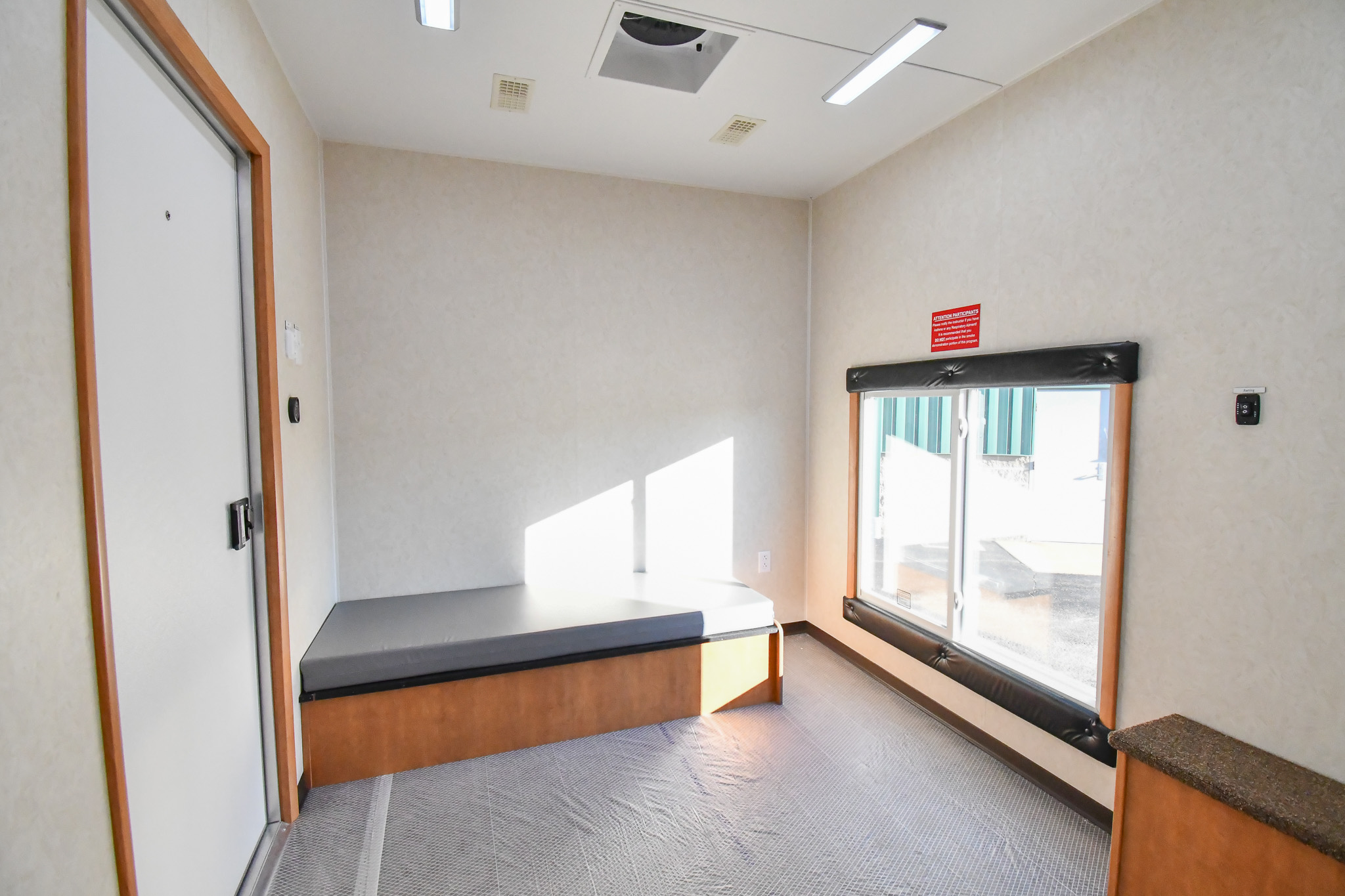 The second bedroom stage inside the unit for Wantagh, NY.