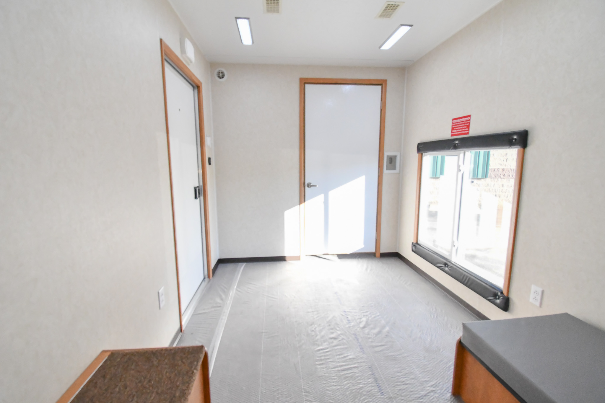 A front-to-back view inside the unit for Wantagh, NY.