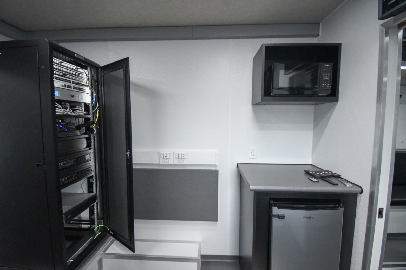 An interior view of the Command 42-5WS FW 2SO made for Sweetwater, FL.
