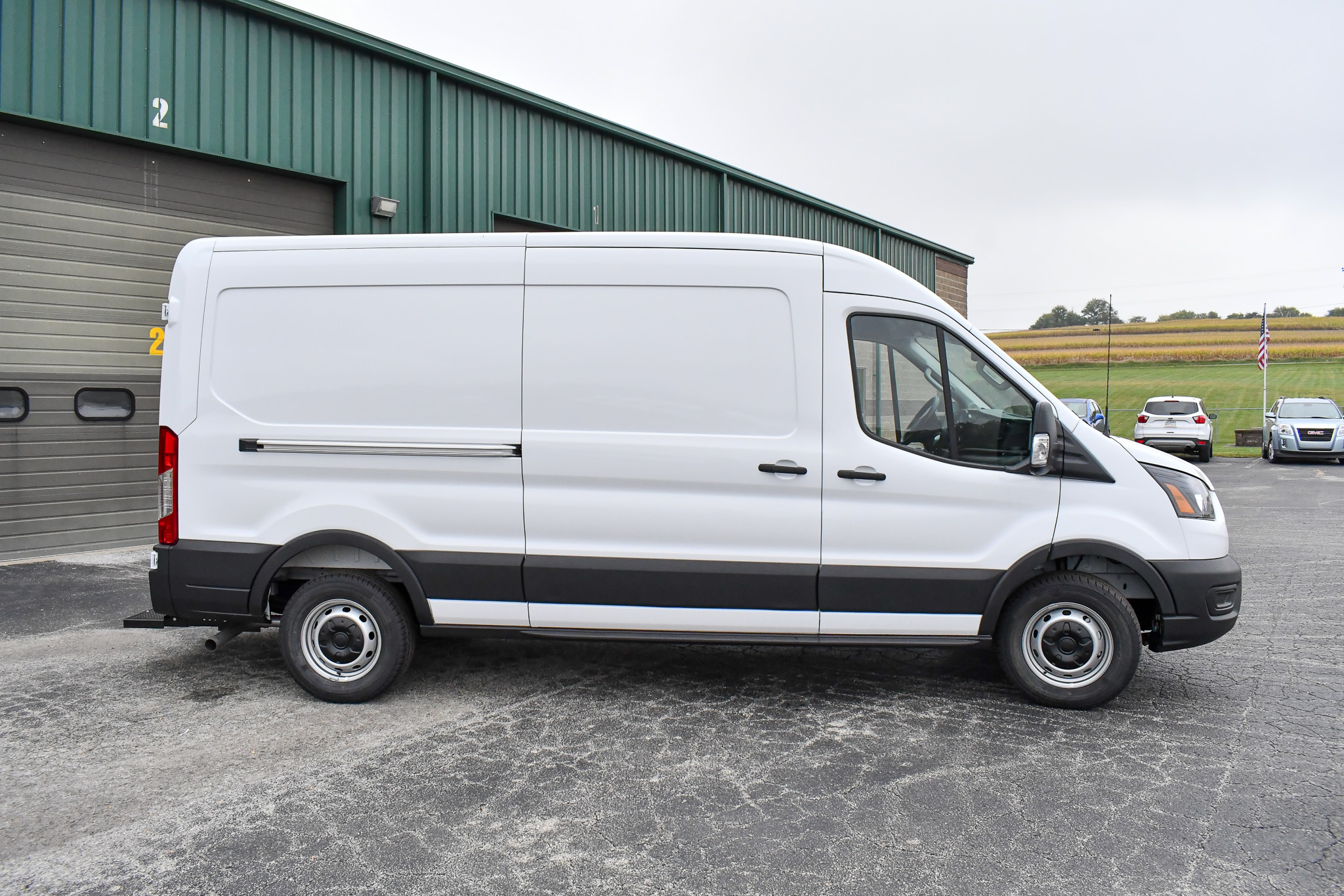 A side view of the units for Columbia, SC.