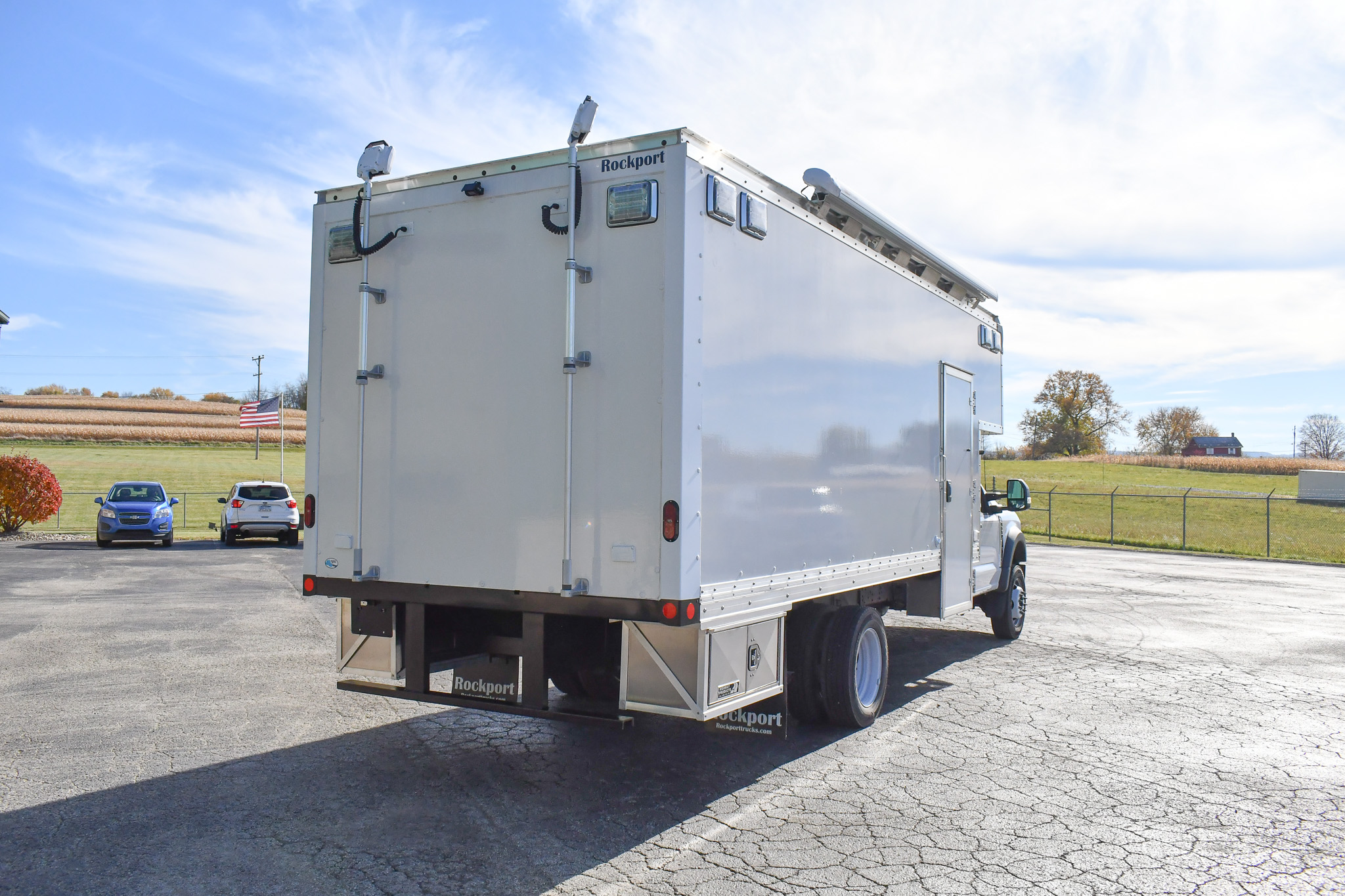 An exterior view of the Evidence Collection Truck for Kansas City, KS.