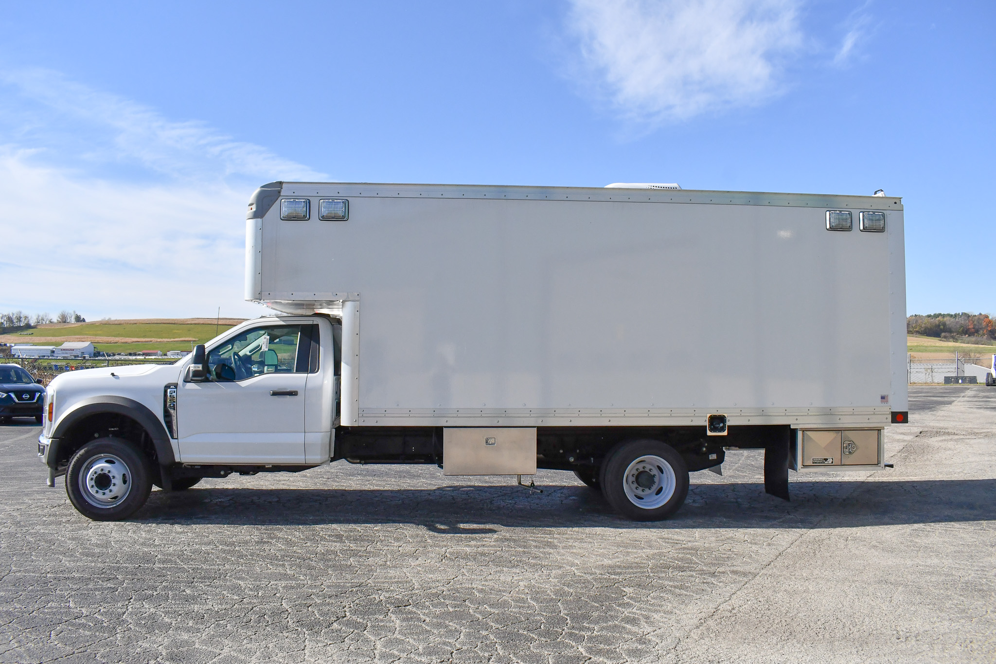 An alternate side view of the Evidence Collection Truck for Kansas City, KS.