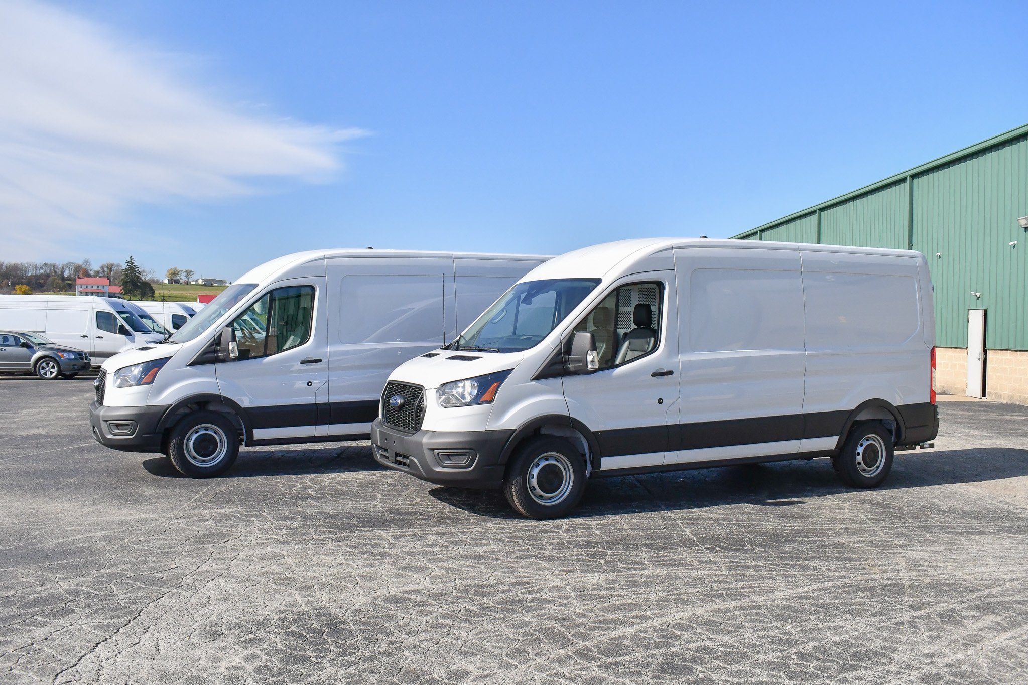 An exterior view of the Prisoner Transit vans for Columbia, SC.