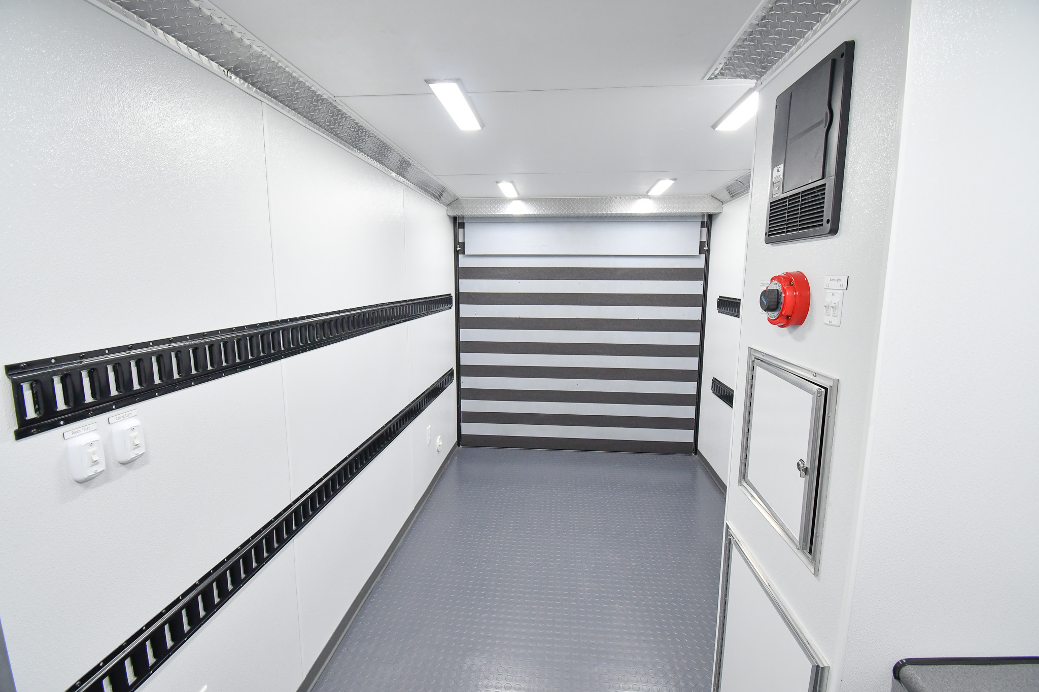 A front-to-back view inside the unit for Smithfield, NC.