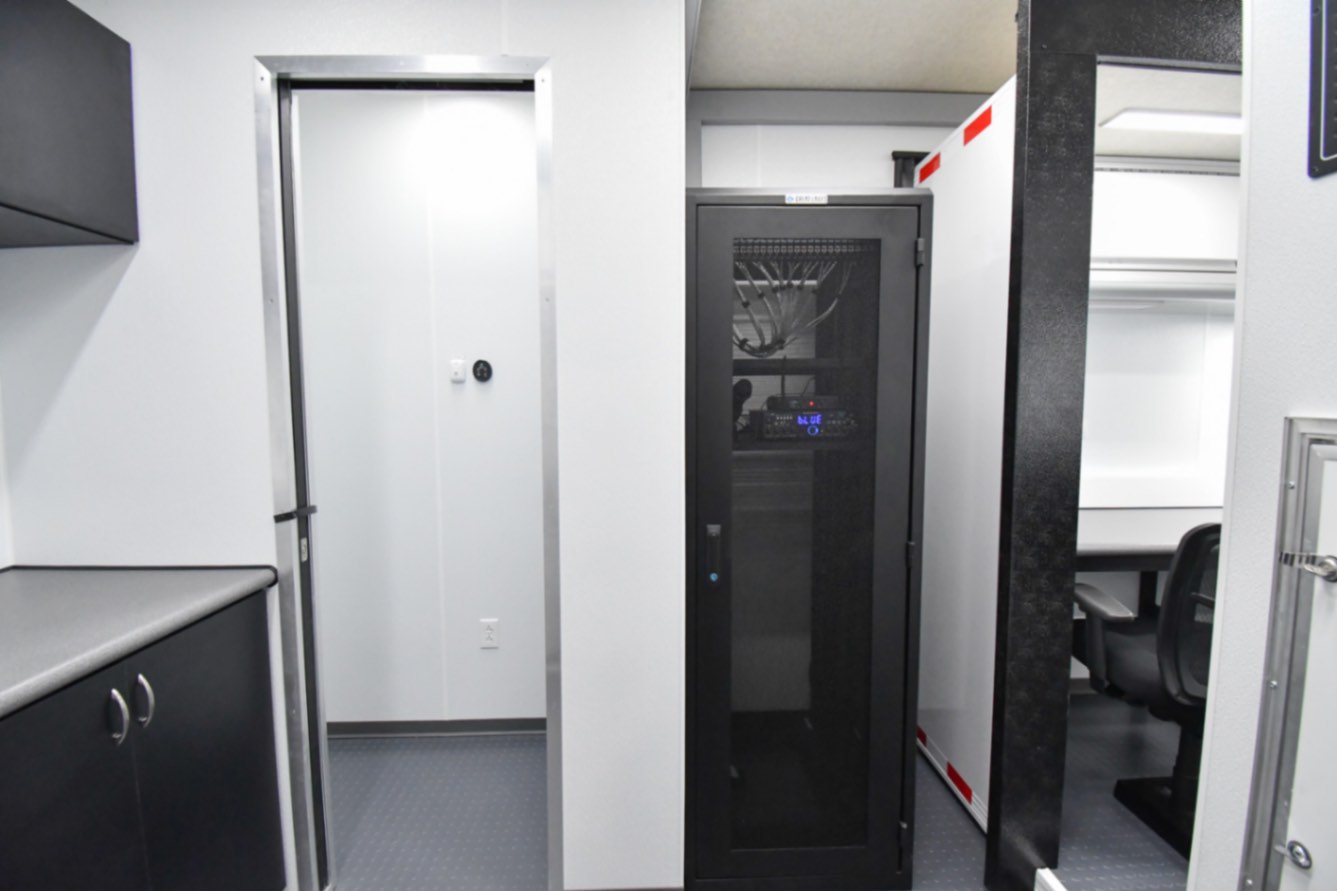 An interior view of the Command 35-5WS SO made for Logan, WV.